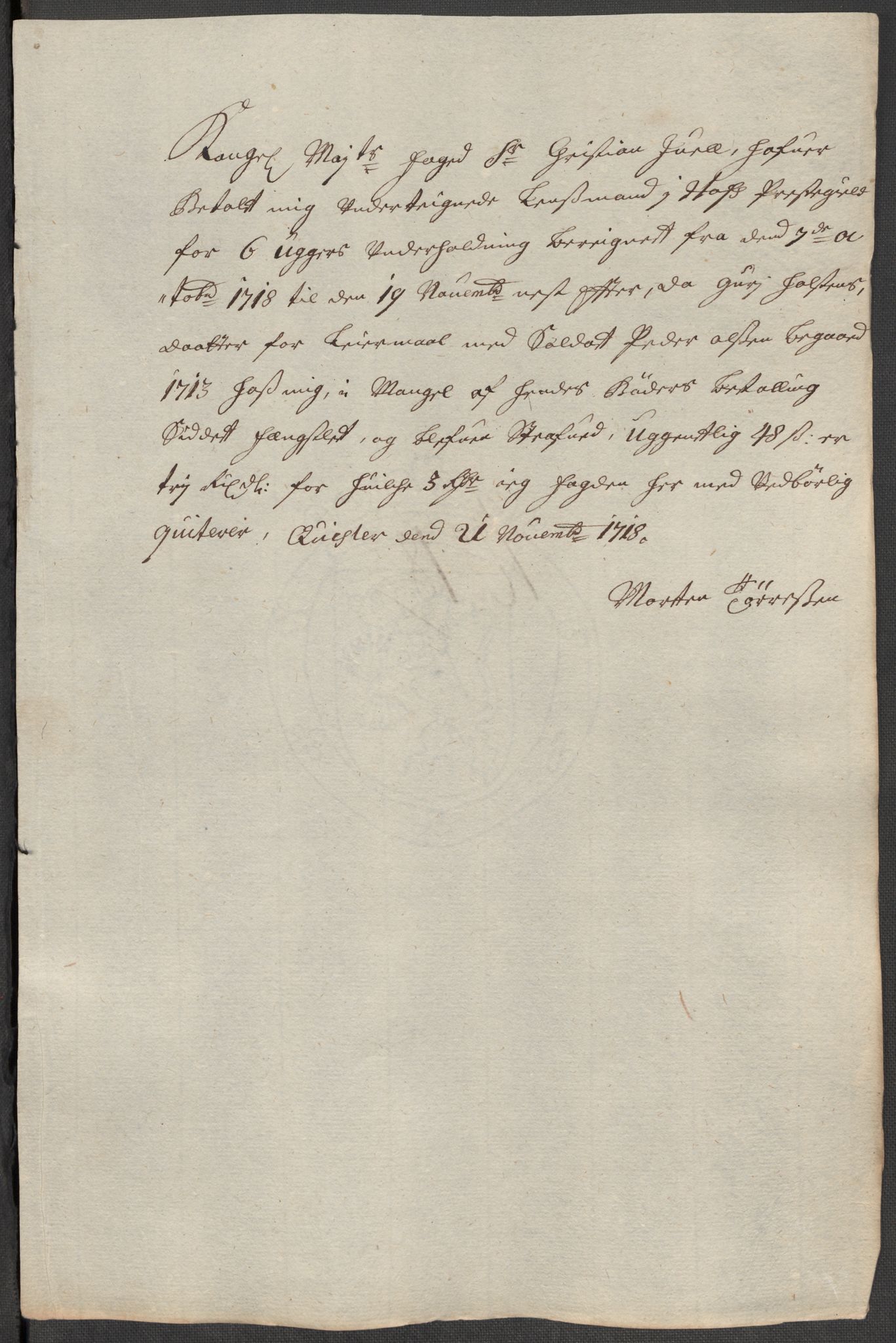 Rentekammeret inntil 1814, Reviderte regnskaper, Fogderegnskap, AV/RA-EA-4092/R13/L0857: Fogderegnskap Solør, Odal og Østerdal, 1718, s. 213
