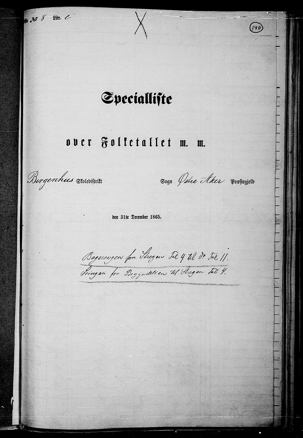 RA, Folketelling 1865 for 0218bP Østre Aker prestegjeld, 1865, s. 361