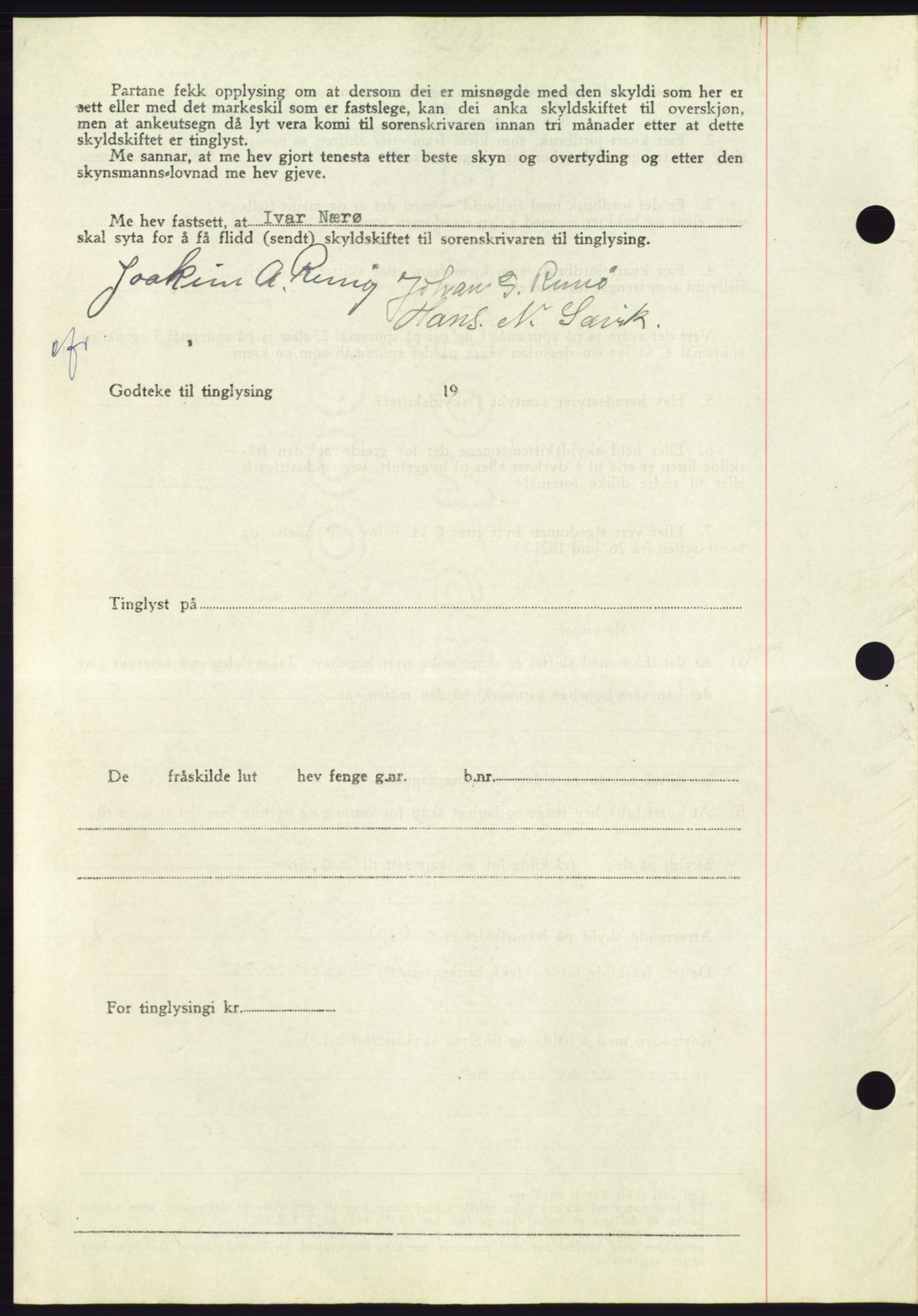 Søre Sunnmøre sorenskriveri, AV/SAT-A-4122/1/2/2C/L0086: Pantebok nr. 12A, 1949-1950, Dagboknr: 497/1950