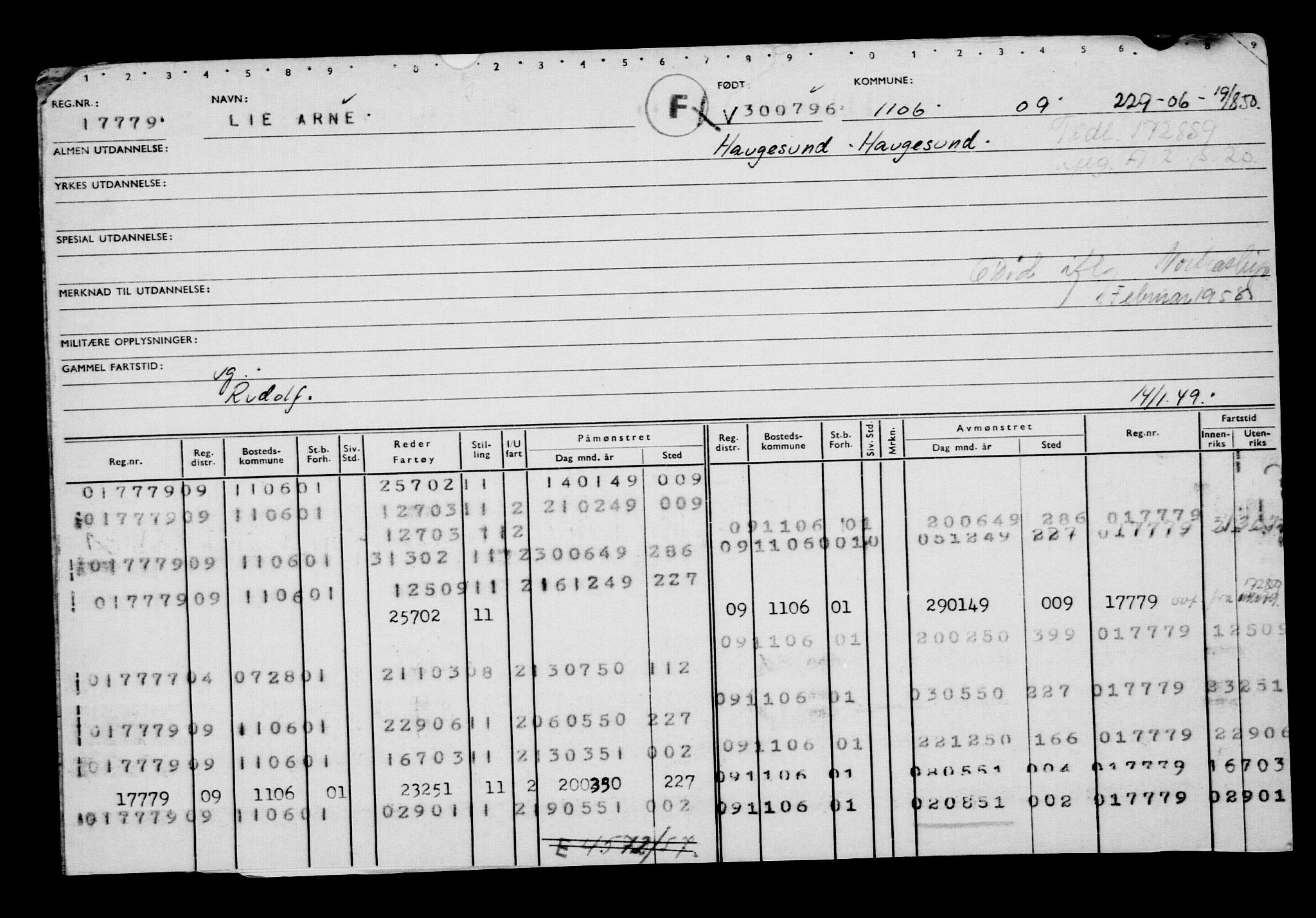 Direktoratet for sjømenn, AV/RA-S-3545/G/Gb/L0022: Hovedkort, 1896, s. 549