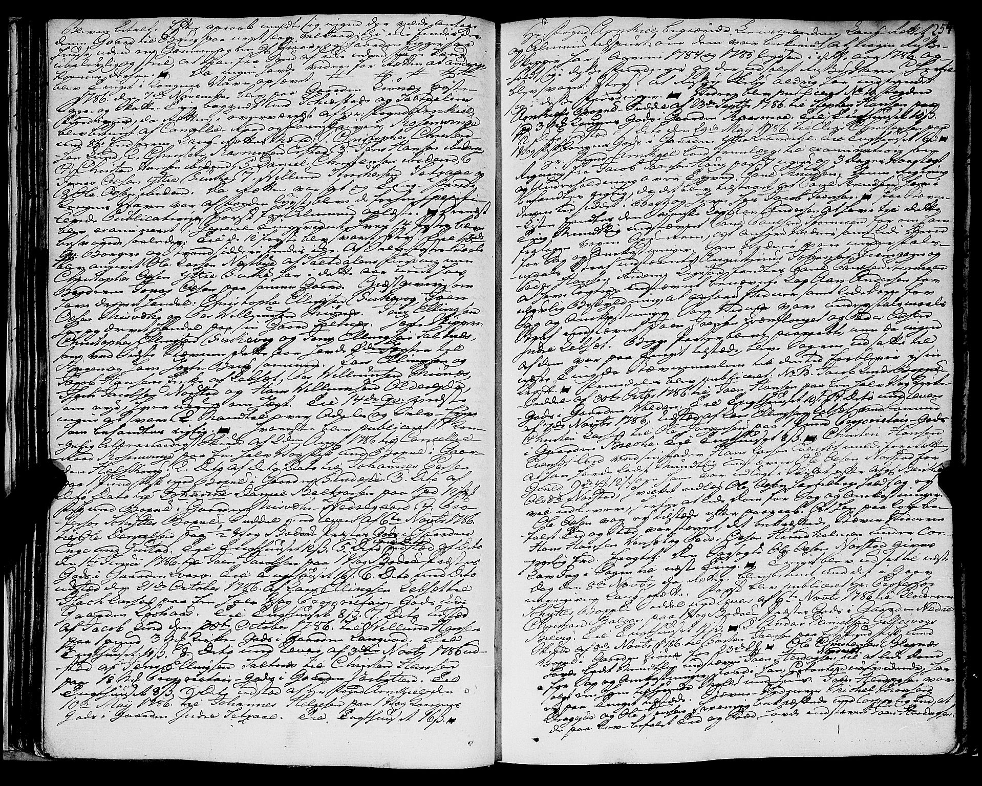 Salten sorenskriveri, AV/SAT-A-4578/1/1/1A/L0016: Tingbok, fol. 211-433, 1785-1792, s. 253b-254a