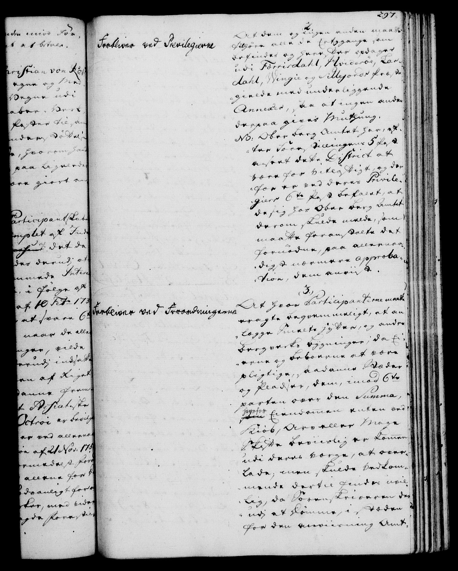Rentekammeret, Kammerkanselliet, RA/EA-3111/G/Gh/Gha/L0034: Norsk ekstraktmemorialprotokoll (merket RK 53.79), 1756-1759, s. 297
