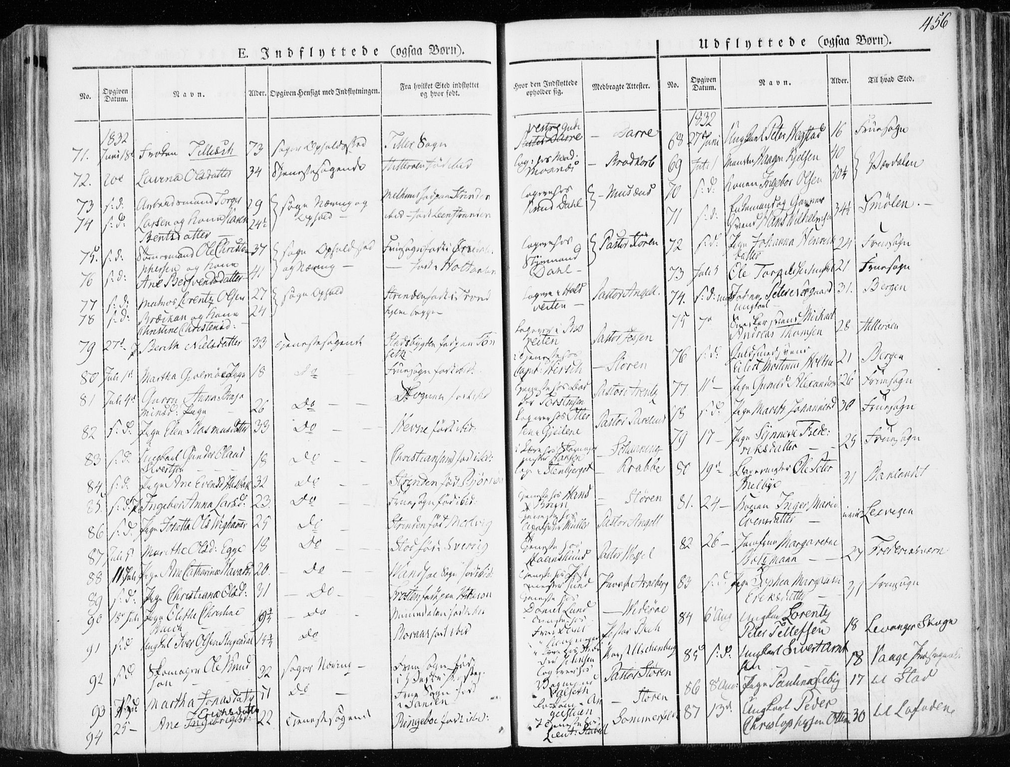 Ministerialprotokoller, klokkerbøker og fødselsregistre - Sør-Trøndelag, AV/SAT-A-1456/601/L0047: Ministerialbok nr. 601A15, 1831-1839, s. 456