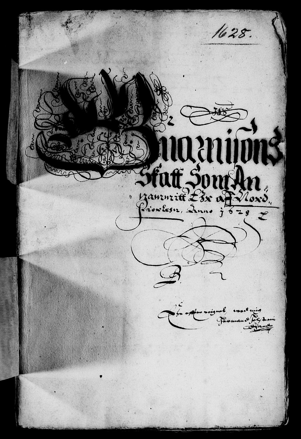 Rentekammeret inntil 1814, Reviderte regnskaper, Lensregnskaper, AV/RA-EA-5023/R/Rb/Rbt/L0050: Bergenhus len, 1628-1629