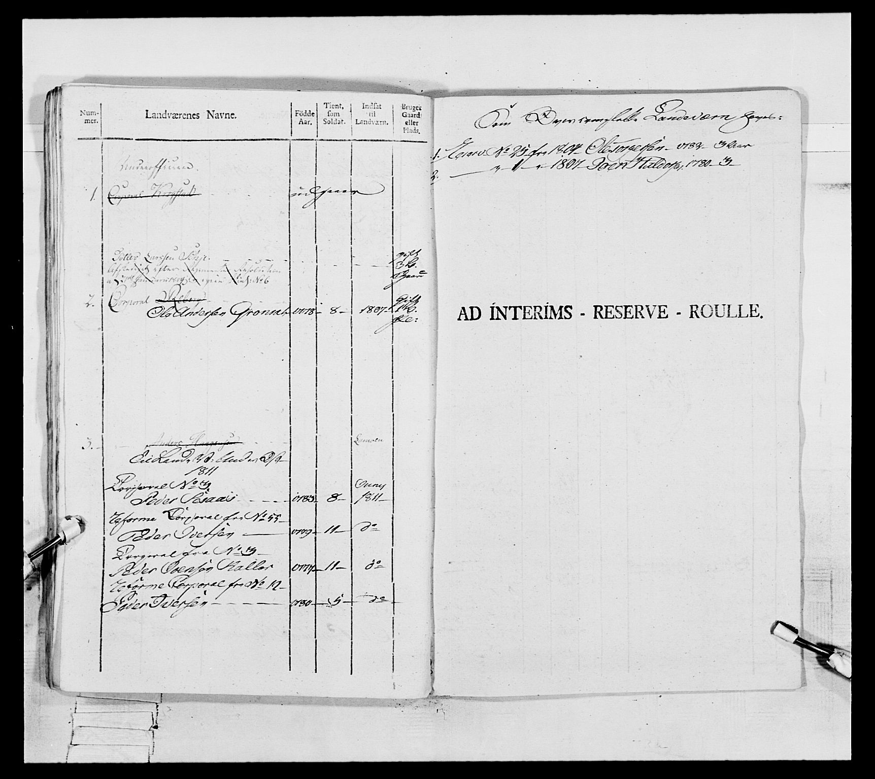 Generalitets- og kommissariatskollegiet, Det kongelige norske kommissariatskollegium, AV/RA-EA-5420/E/Eh/L0075c: 1. Trondheimske nasjonale infanteriregiment, 1811, s. 182