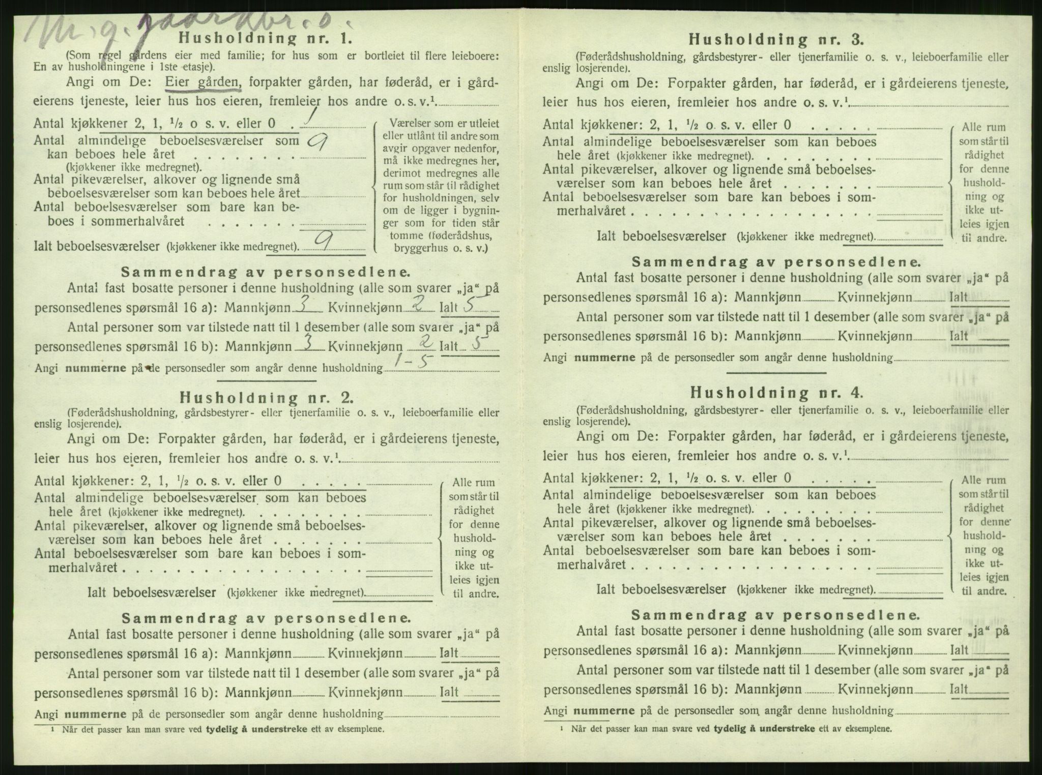 SAT, Folketelling 1920 for 1817 Tjøtta herred, 1920, s. 338