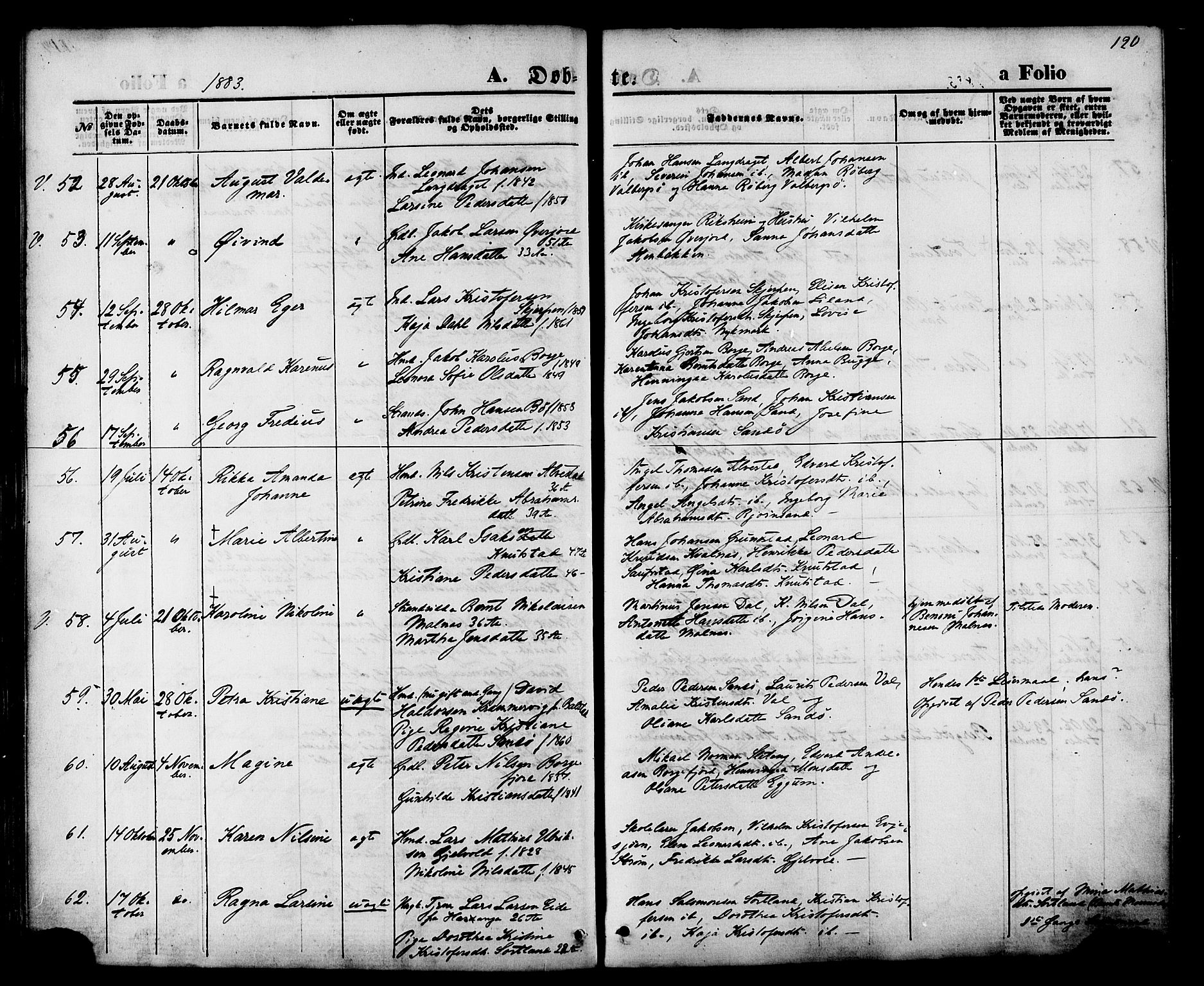 Ministerialprotokoller, klokkerbøker og fødselsregistre - Nordland, SAT/A-1459/880/L1132: Ministerialbok nr. 880A06, 1869-1887, s. 120