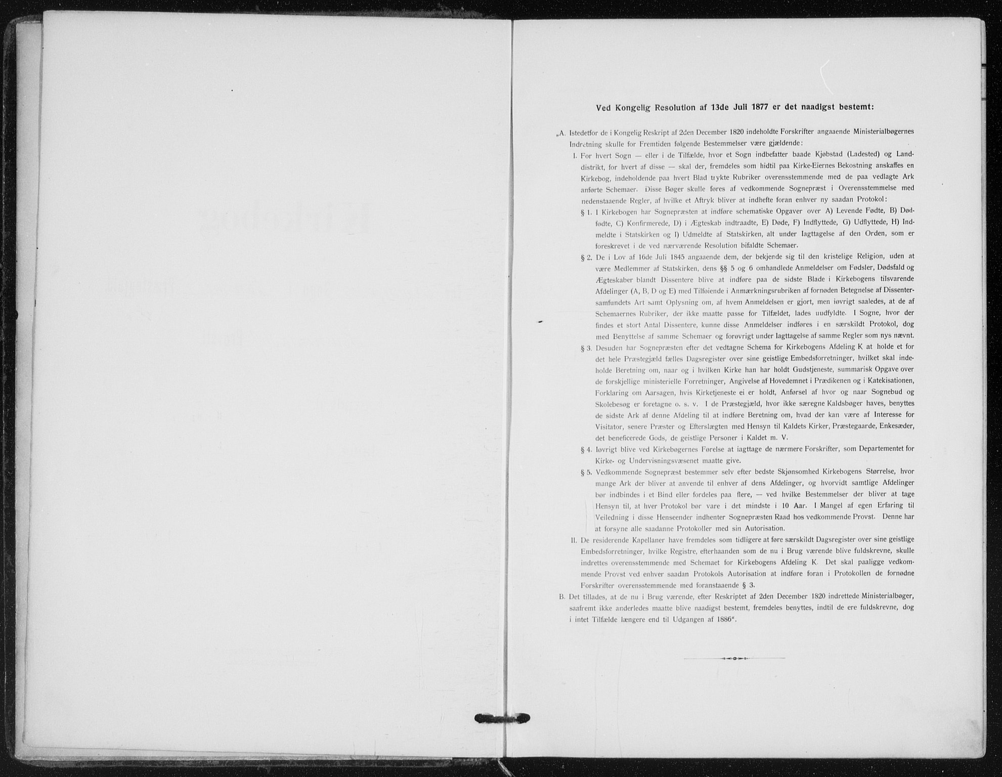 Kampen prestekontor Kirkebøker, SAO/A-10853/F/Fa/L0011: Ministerialbok nr. I 11, 1907-1917