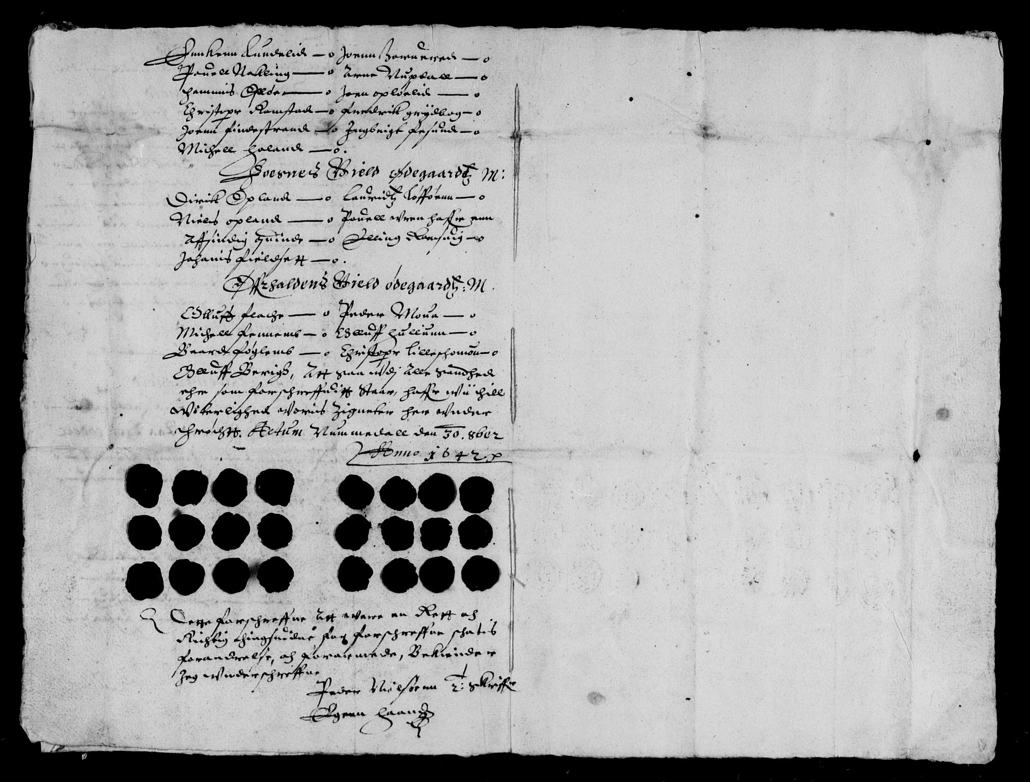 Rentekammeret inntil 1814, Reviderte regnskaper, Lensregnskaper, AV/RA-EA-5023/R/Rb/Rbw/L0071: Trondheim len, 1640-1642