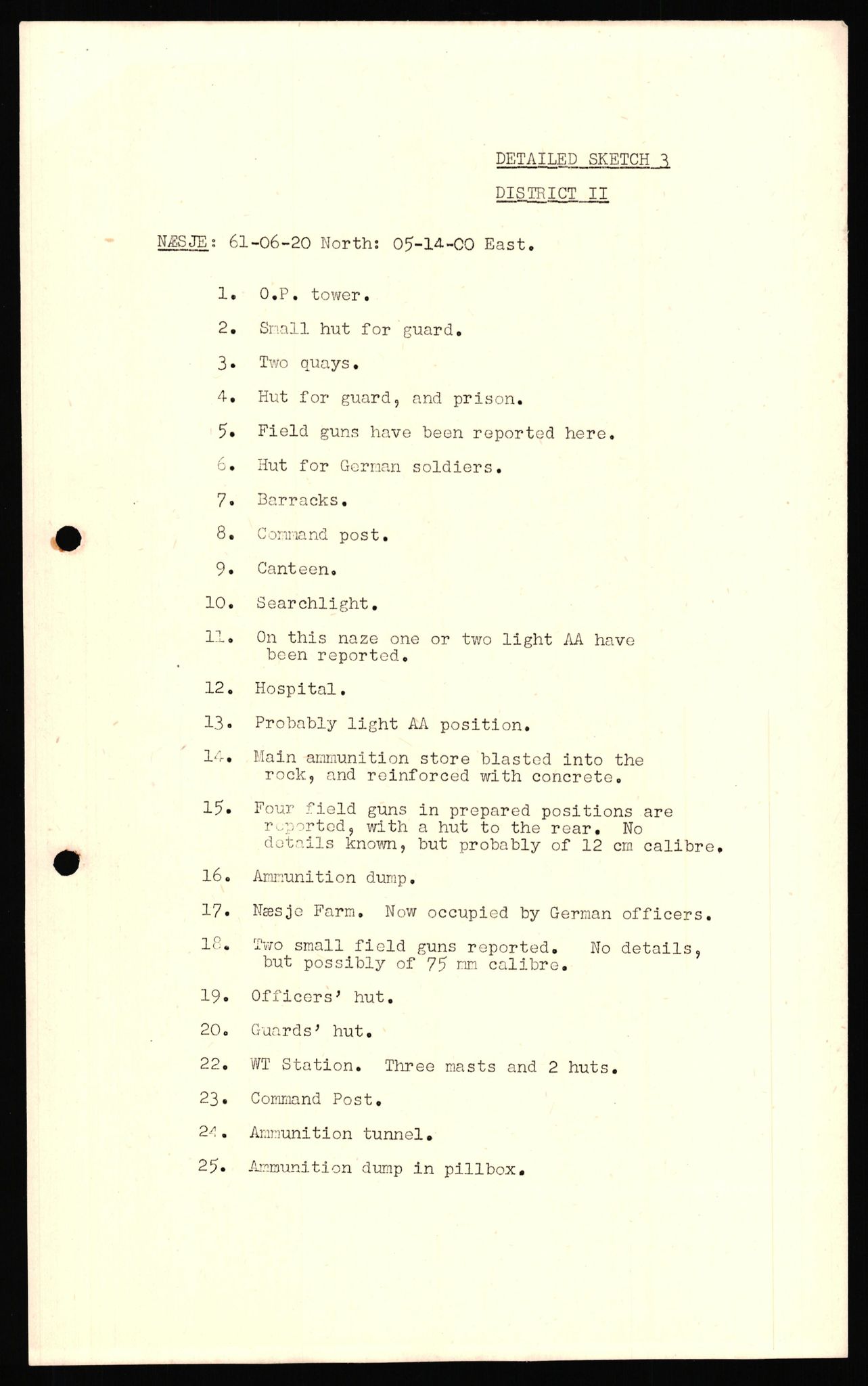 Forsvaret, Forsvarets overkommando II, AV/RA-RAFA-3915/D/Dd/L0017: Sogn og Fjordane / Hordaland, 1943-1945, s. 85