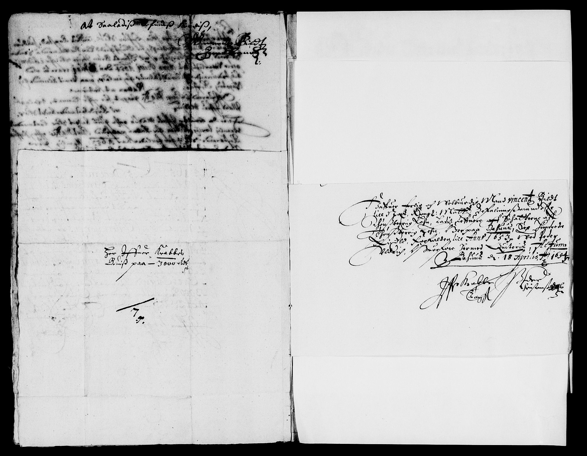 Rentekammeret inntil 1814, Reviderte regnskaper, Lensregnskaper, AV/RA-EA-5023/R/Rb/Rbo/L0031: Tønsberg len, 1651-1654