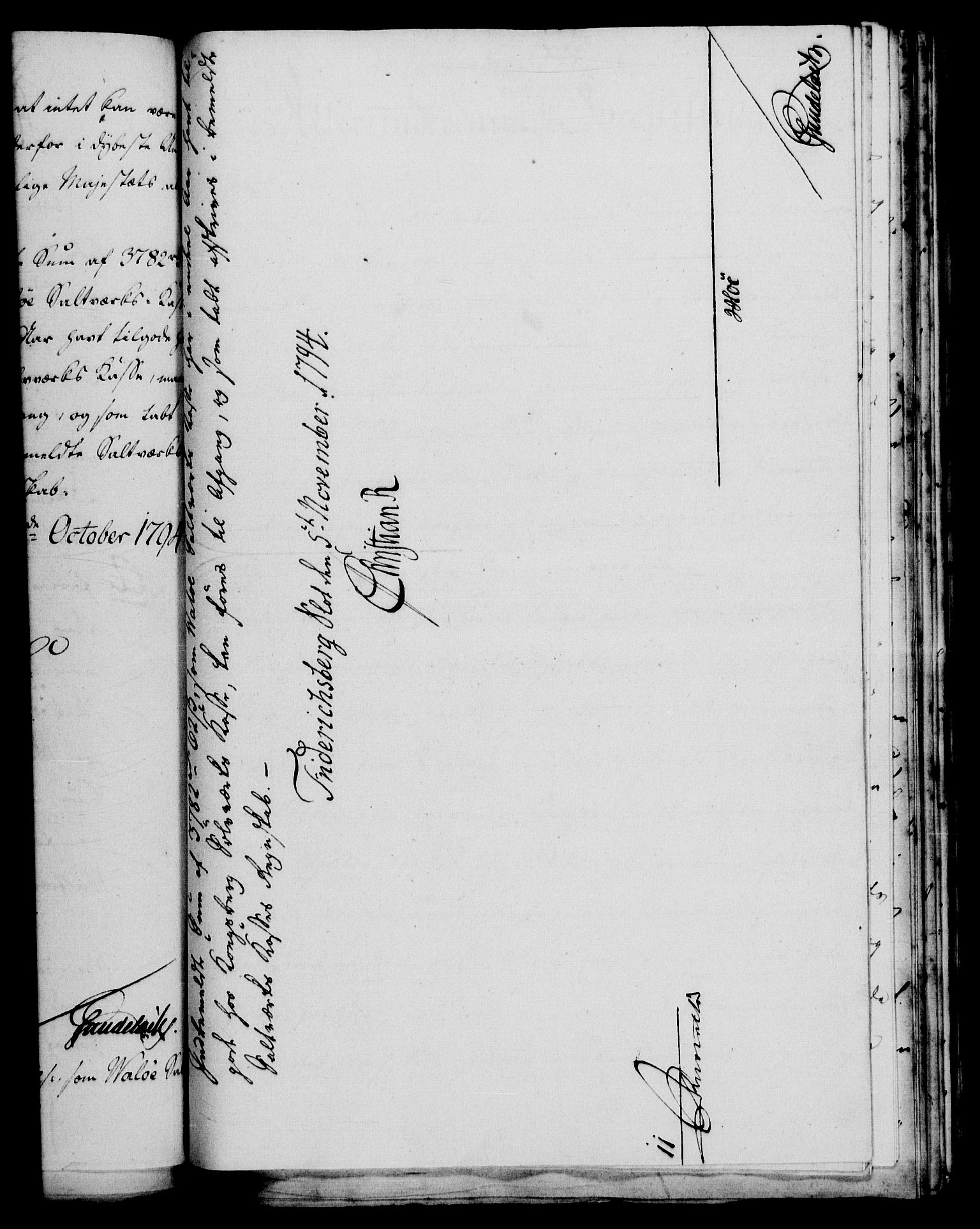 Rentekammeret, Renteskriverkontorene, AV/RA-EA-3115/M/Mf/Mfb/L0002: Relasjons- og resolusjonsprotokoll med register (merket RK 54.8), 1793-1795