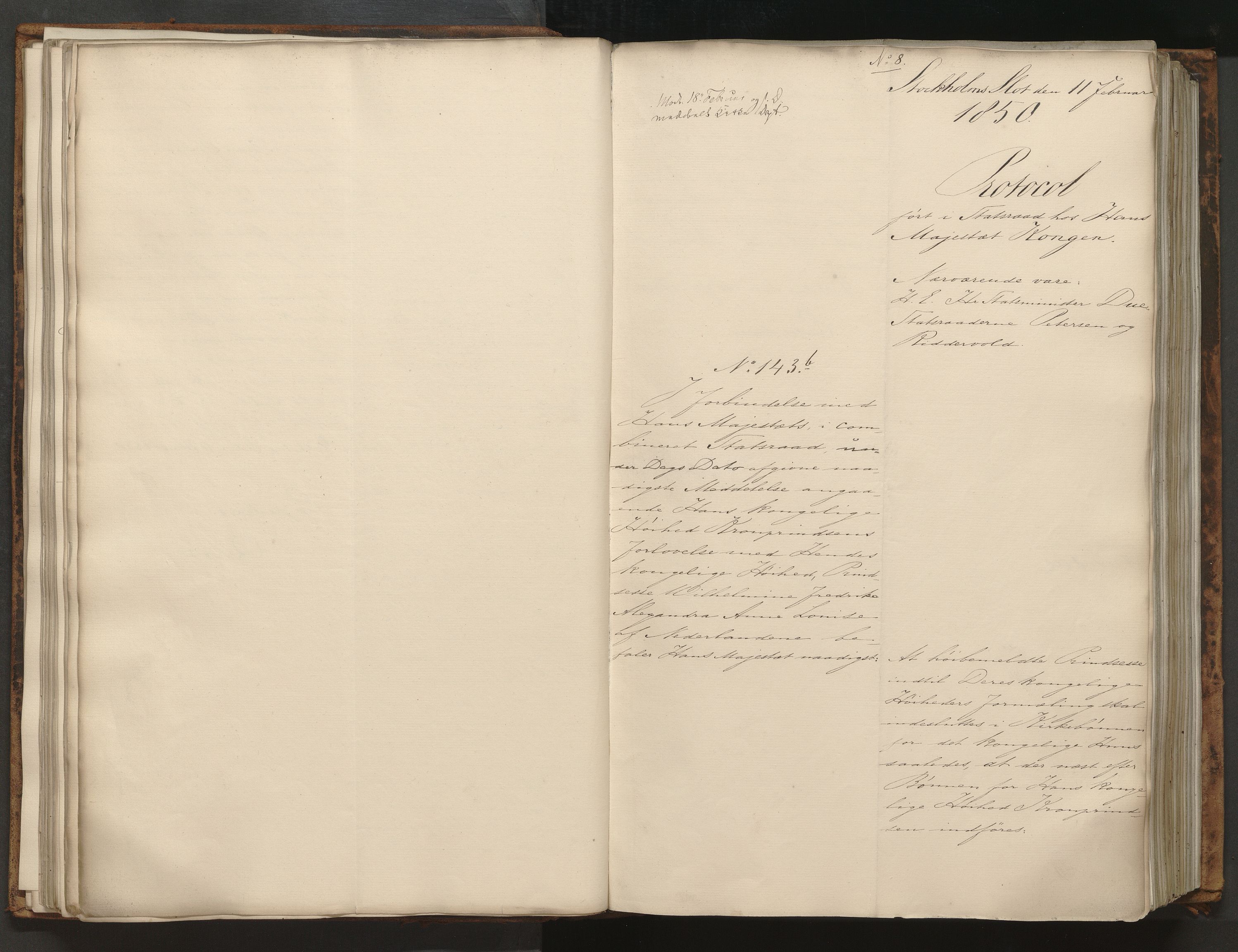 Statsrådssekretariatet, AV/RA-S-1001/A/Ab/L0071: Kgl. res. nr. 1-632, 1. halvår, 1850