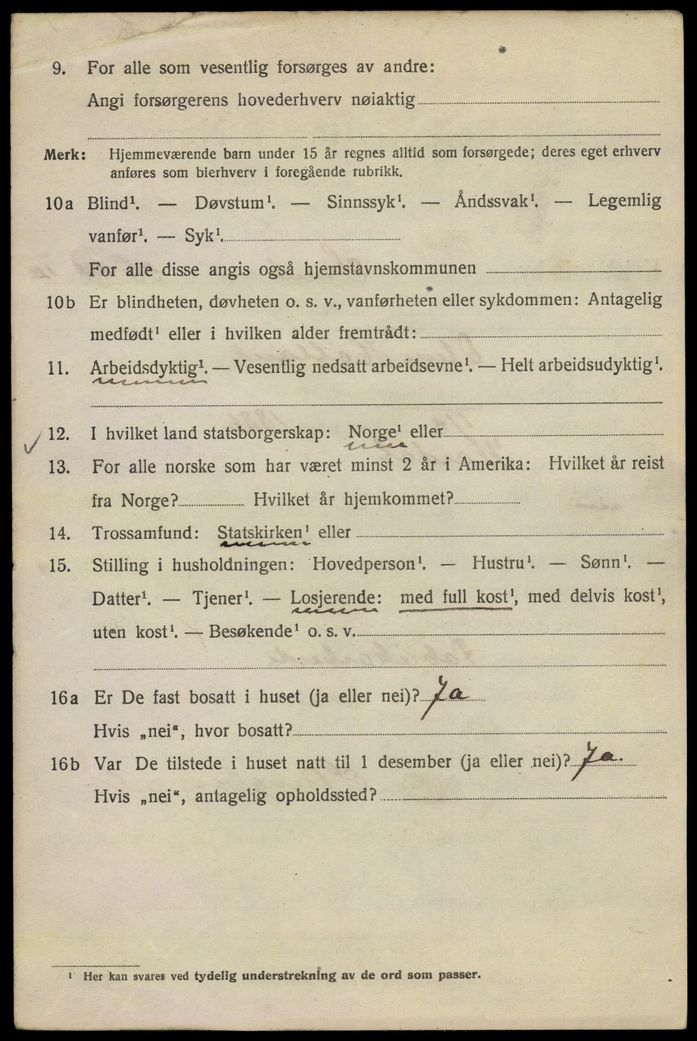 SAO, Folketelling 1920 for 0301 Kristiania kjøpstad, 1920, s. 521476