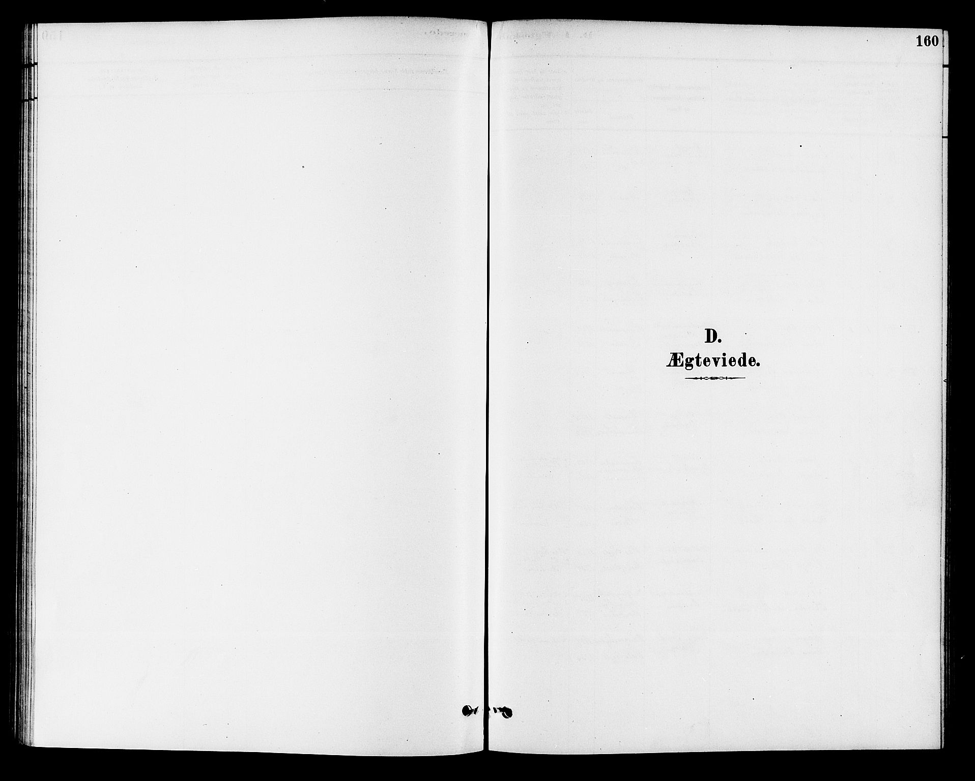 Krødsherad kirkebøker, AV/SAKO-A-19/G/Ga/L0001: Klokkerbok nr. 1, 1879-1893, s. 160