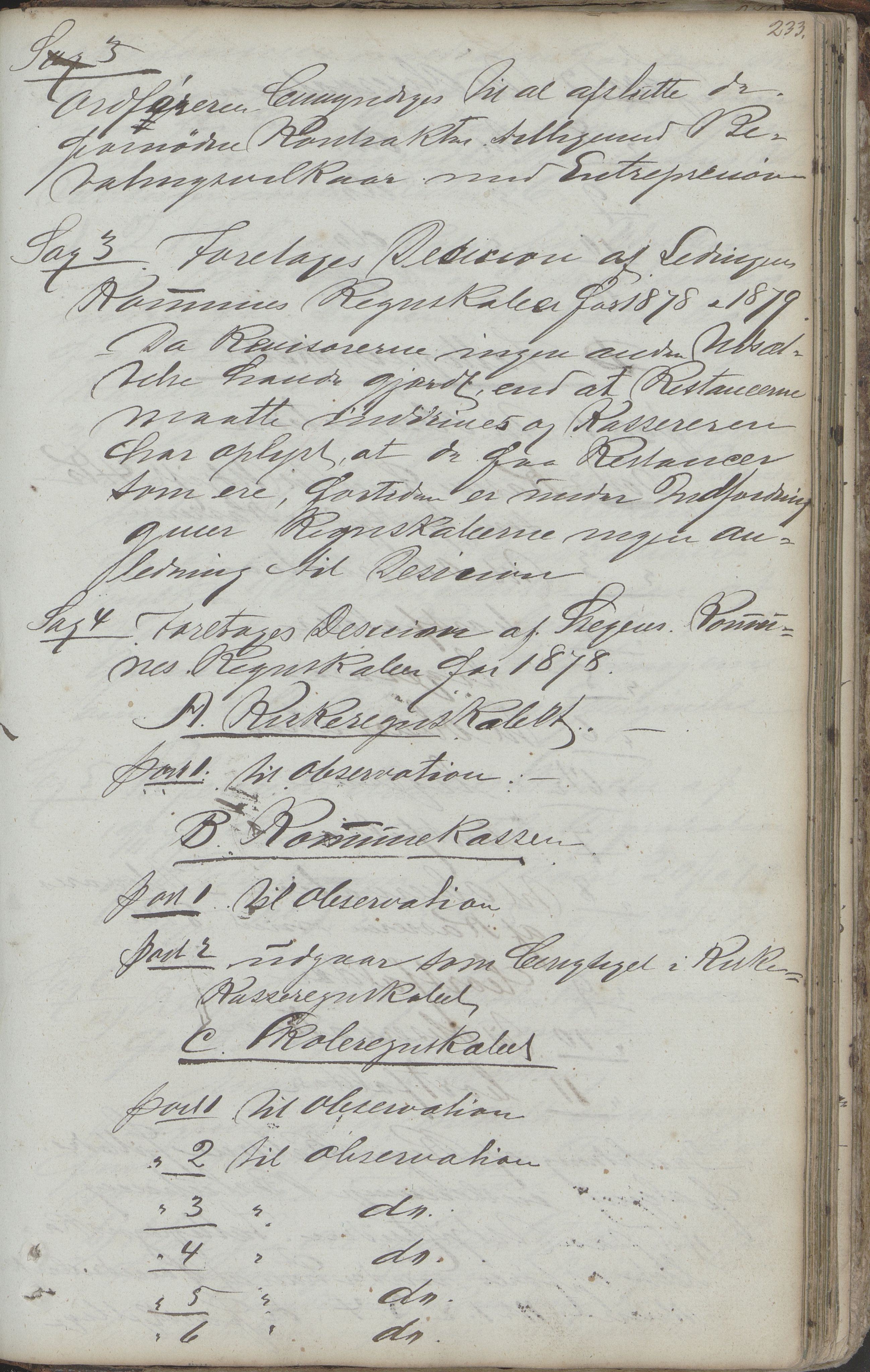 Steigen kommune. Formannskap, AIN/K-18480.150/100/L0001: Møtebok, 1838-1882
