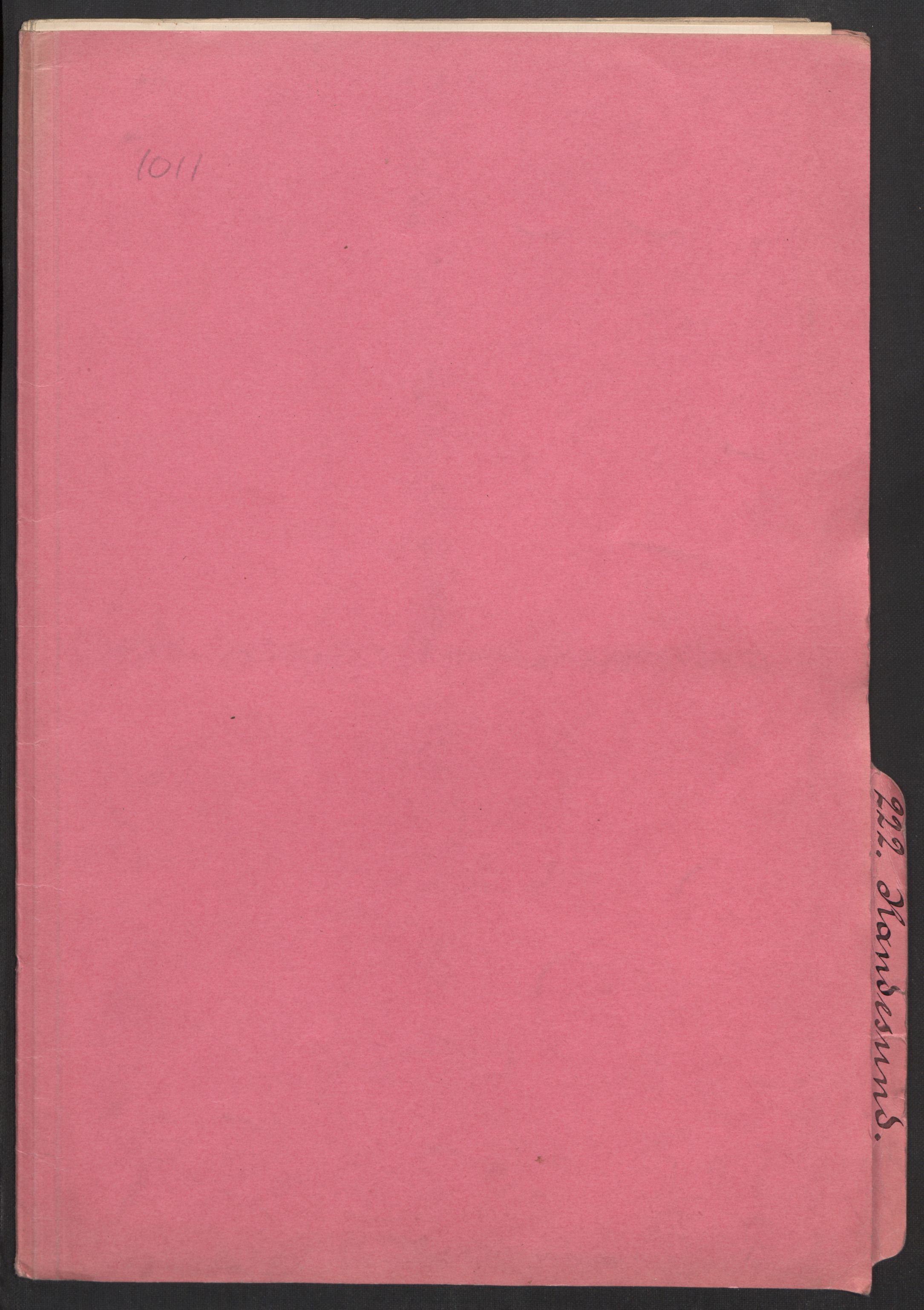 SAK, Folketelling 1920 for 1011 Randesund herred, 1920, s. 1