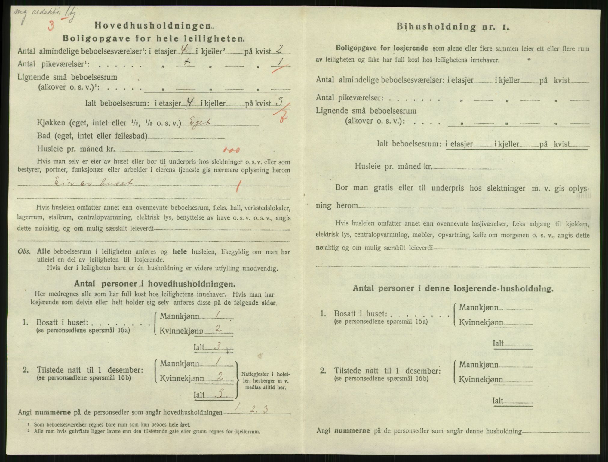 SAT, Folketelling 1920 for 1703 Namsos ladested, 1920, s. 1406