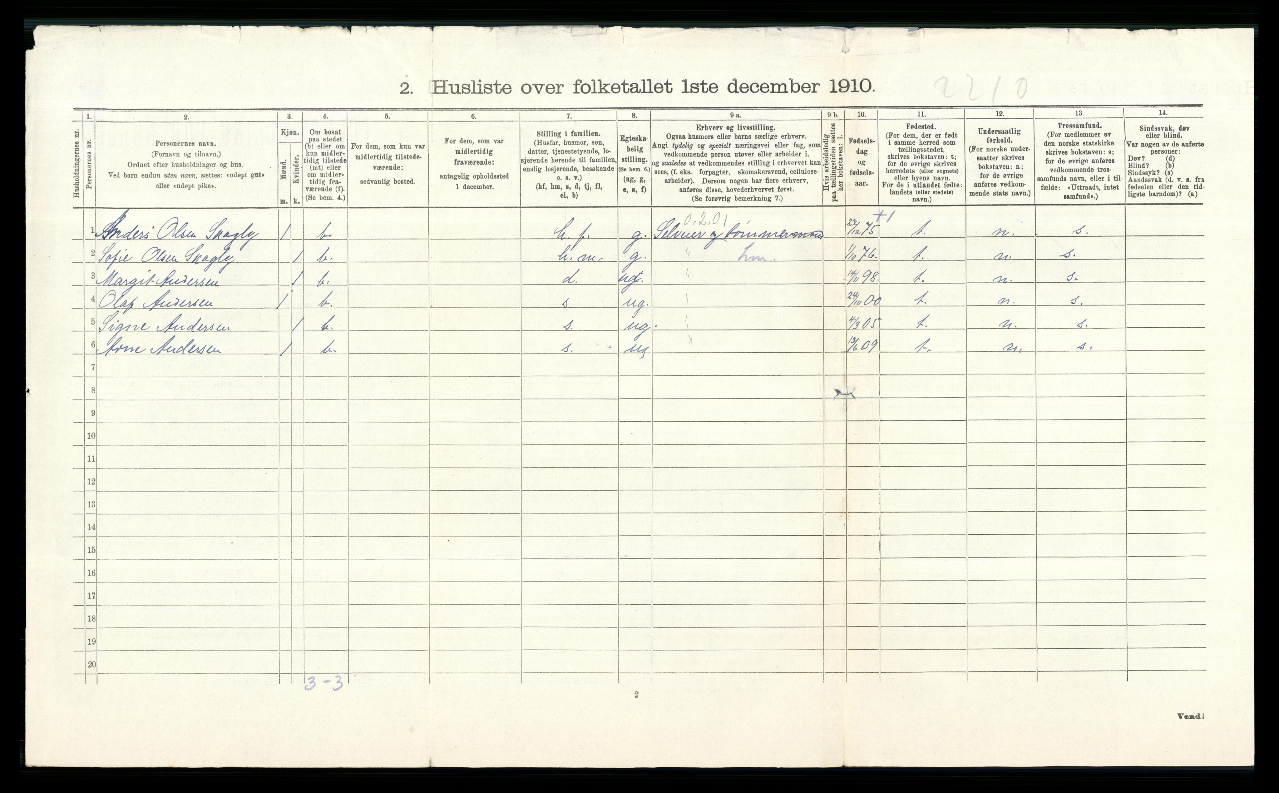 RA, Folketelling 1910 for 0417 Stange herred, 1910, s. 783