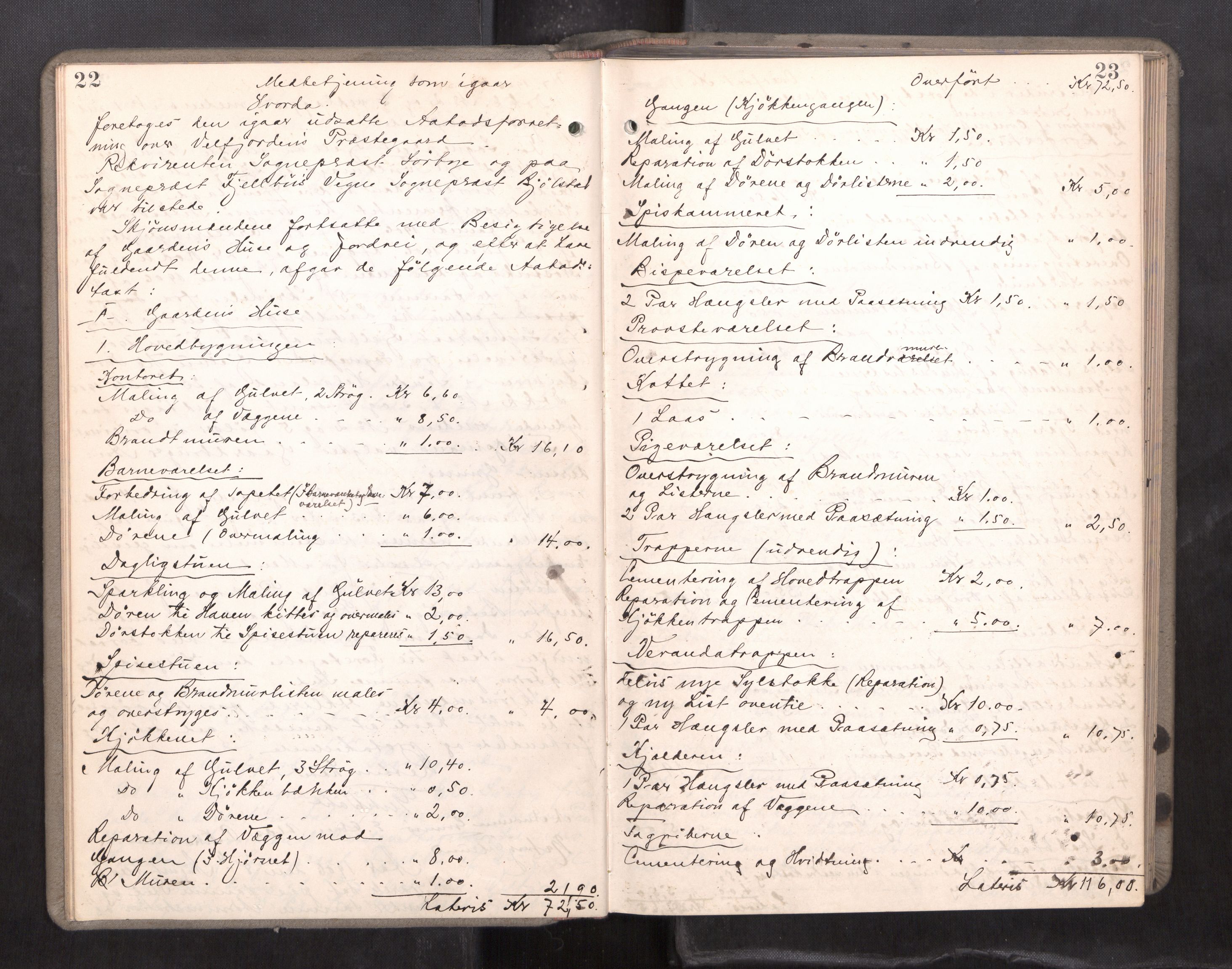 Søndre Helgeland sorenskriveri, AV/SAT-A-4575/1/1/1B/1Bb/L0003: Ekstrarettsprotokoll, 1906-1908, s. 22-23