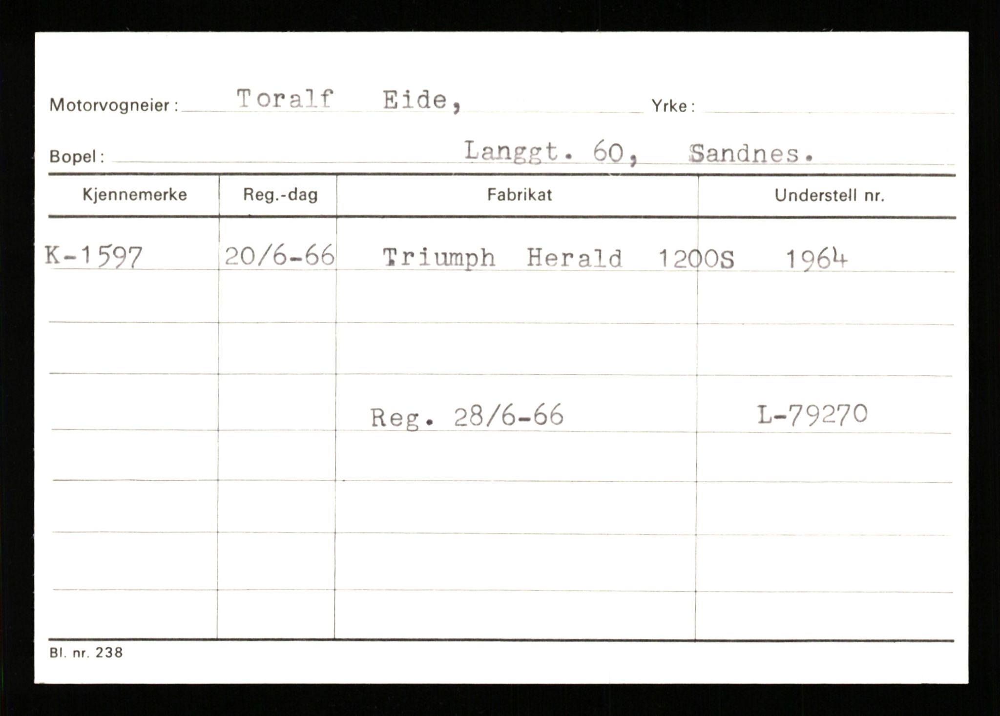 Stavanger trafikkstasjon, AV/SAST-A-101942/0/G/L0001: Registreringsnummer: 0 - 5782, 1930-1971, s. 1071