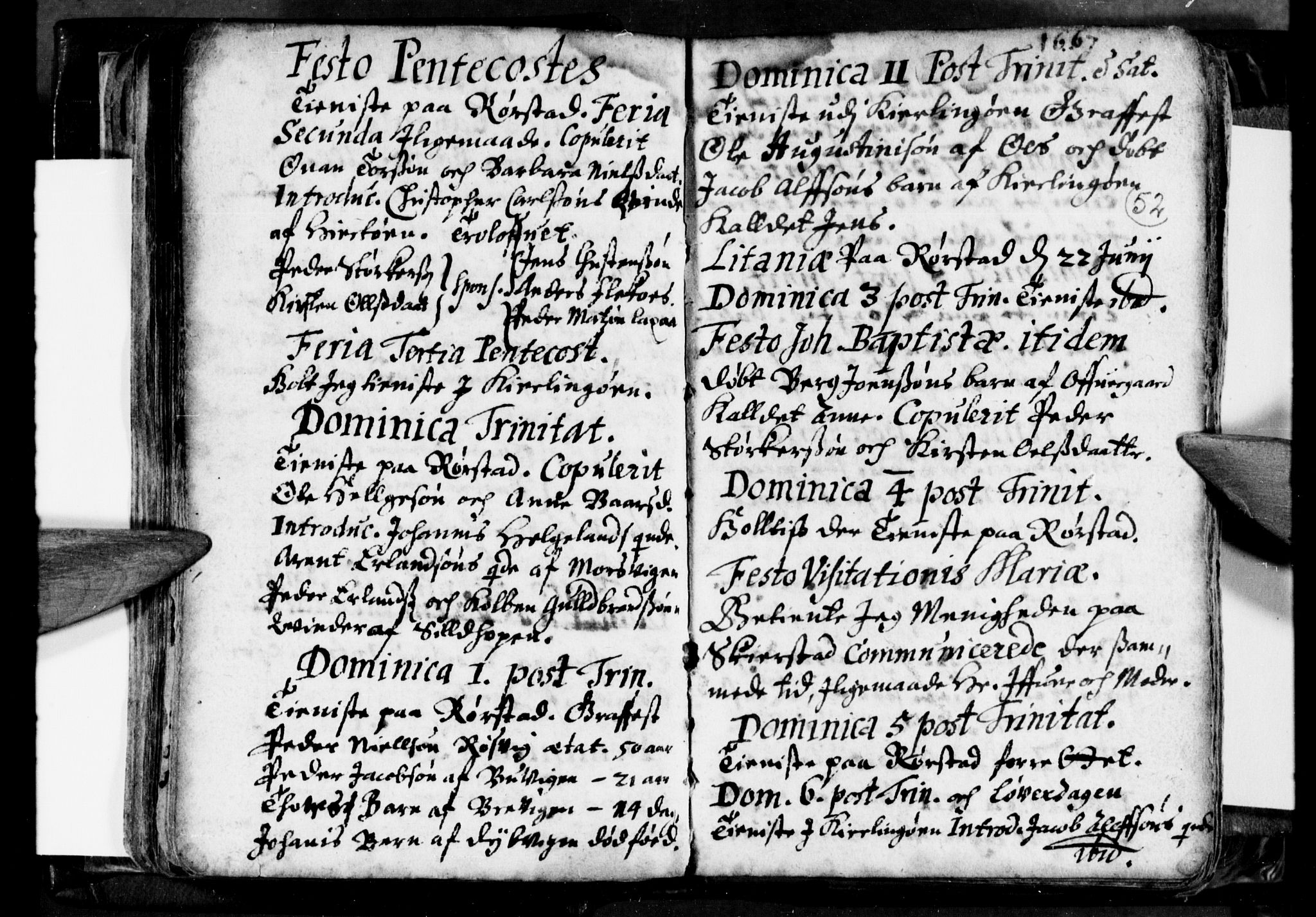 Ministerialprotokoller, klokkerbøker og fødselsregistre - Nordland, AV/SAT-A-1459/853/L0762: Ministerialbok nr. 853A01, 1664-1688, s. 52