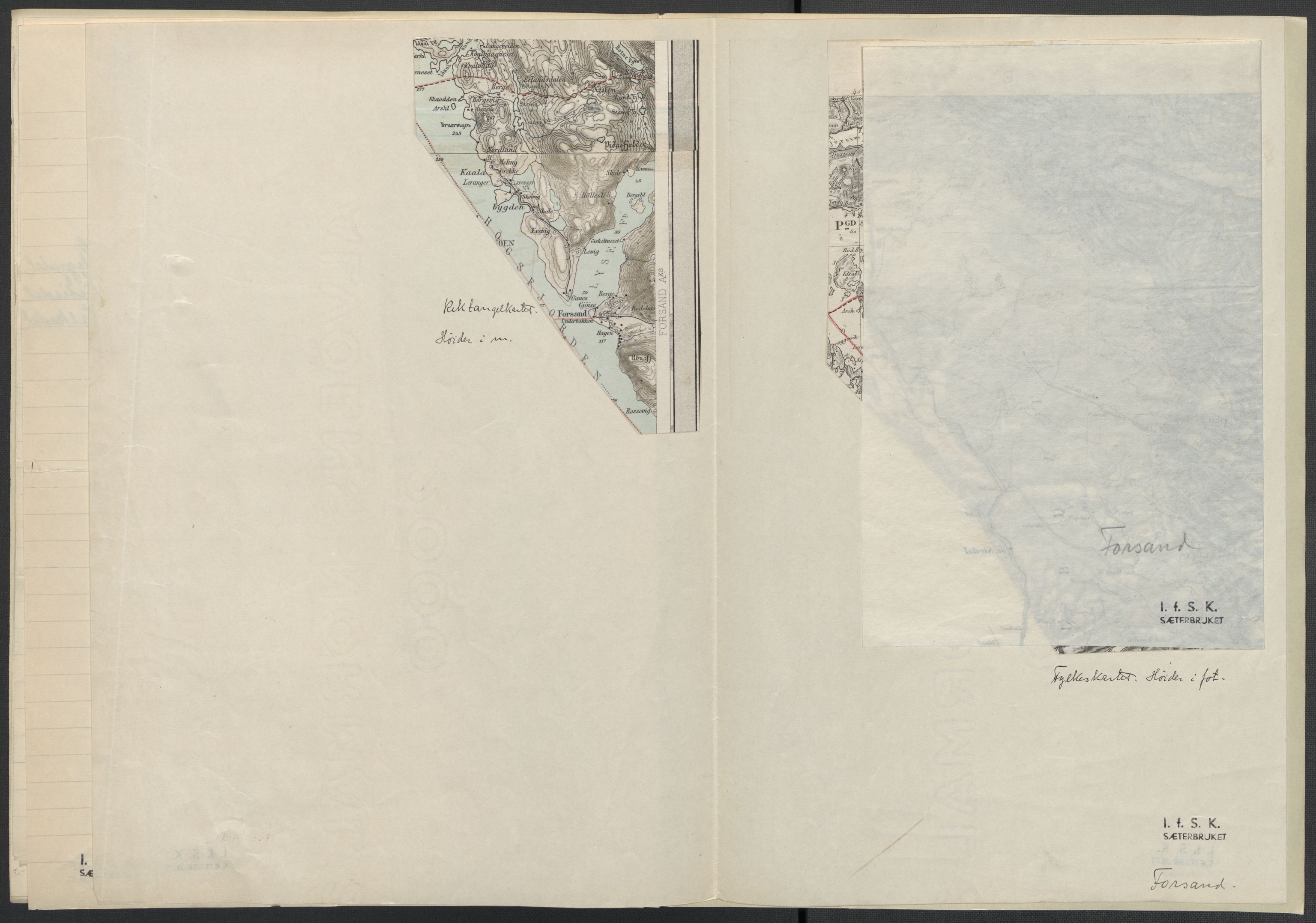 Instituttet for sammenlignende kulturforskning, AV/RA-PA-0424/F/Fc/L0009/0002: Eske B9: / Rogaland (perm XXIII), 1932-1938