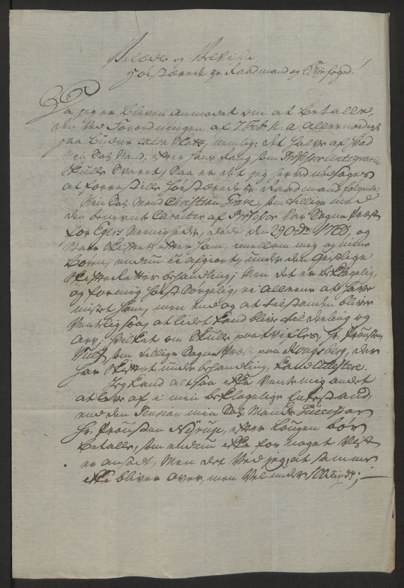 Rentekammeret inntil 1814, Reviderte regnskaper, Byregnskaper, RA/EA-4066/R/Rg/L0144/0001: [G4] Kontribusjonsregnskap / Ekstraskatt, 1762-1767, s. 317