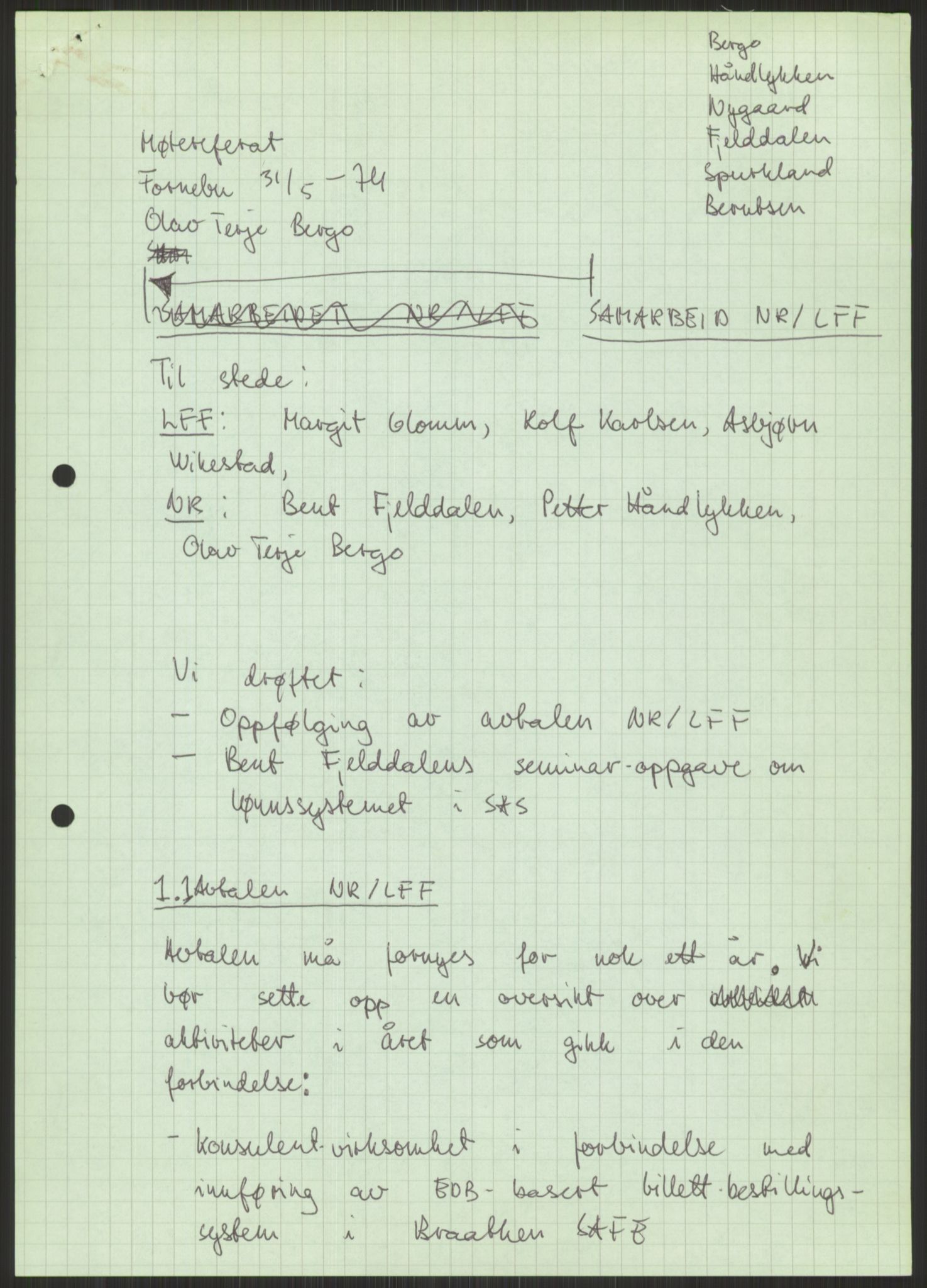 Nygaard, Kristen, RA/PA-1398/F/Fi/L0006: Fagbevegelse, demokrati, Jern- og Metallprosjektet, 1970-2002, s. 273