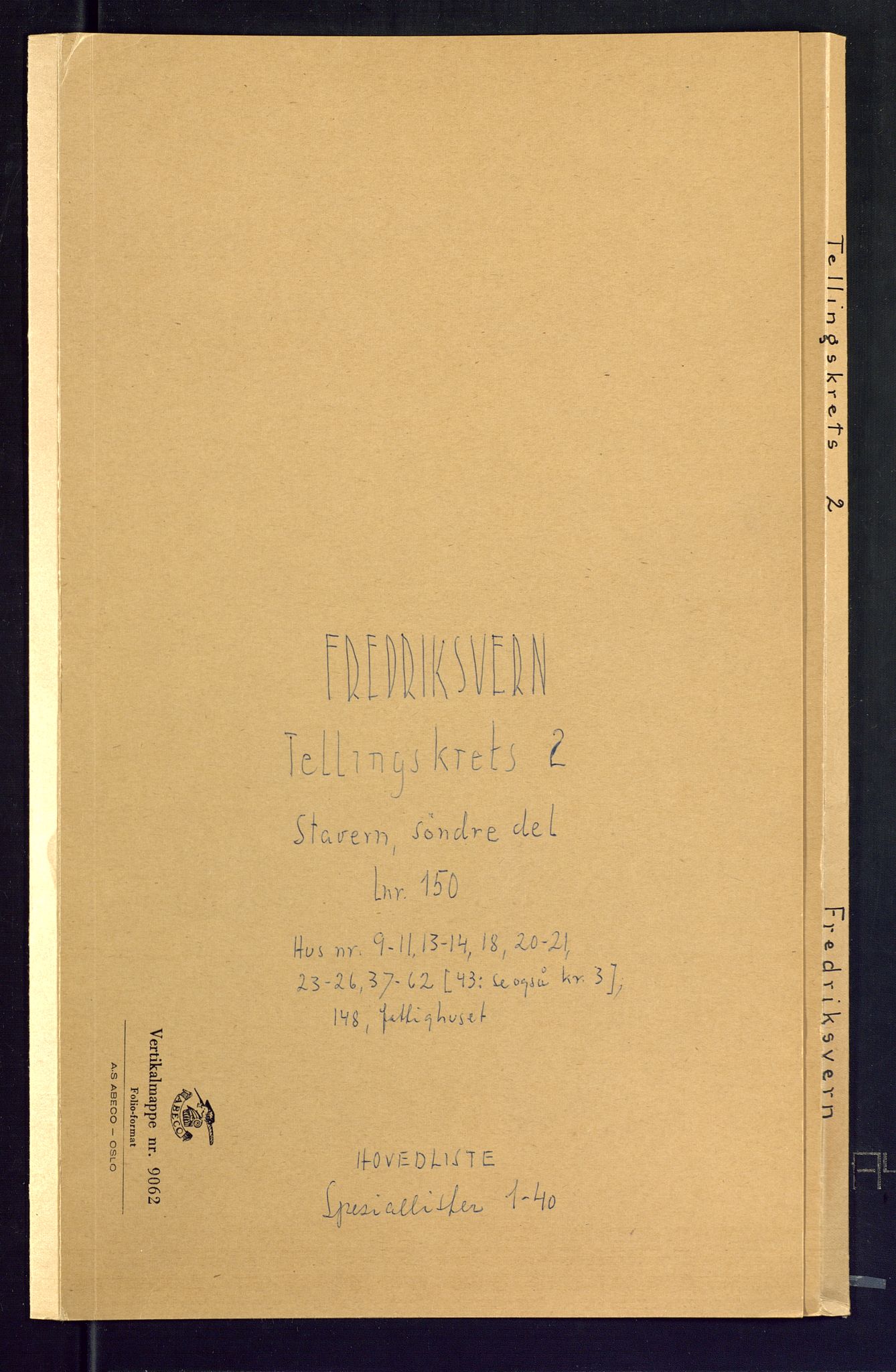 SAKO, Folketelling 1875 for 0798P Fredriksvern prestegjeld, 1875, s. 5