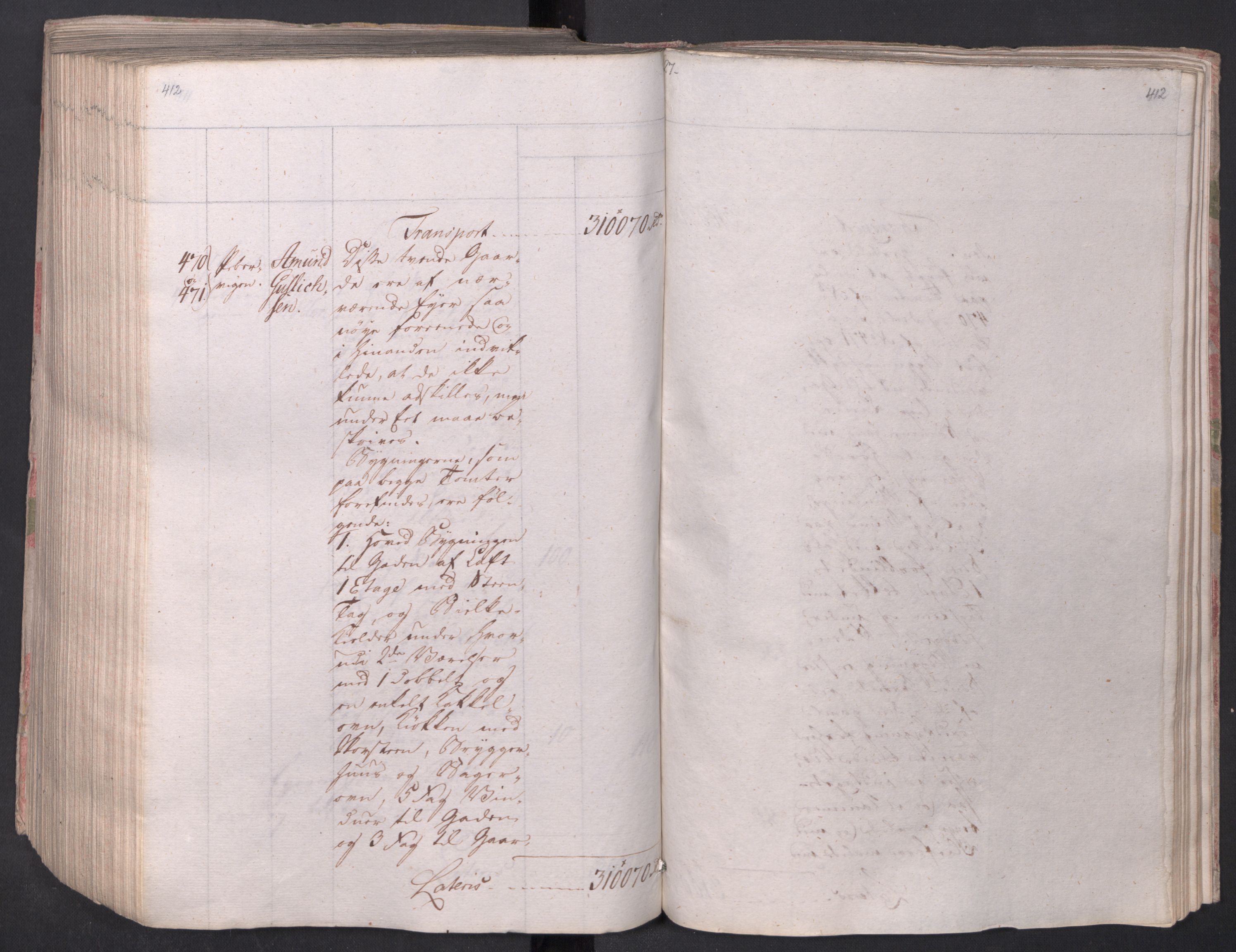 Kristiania stiftamt, AV/SAO-A-10386/I/Ia/L0015: Branntakster, 1797, s. 412