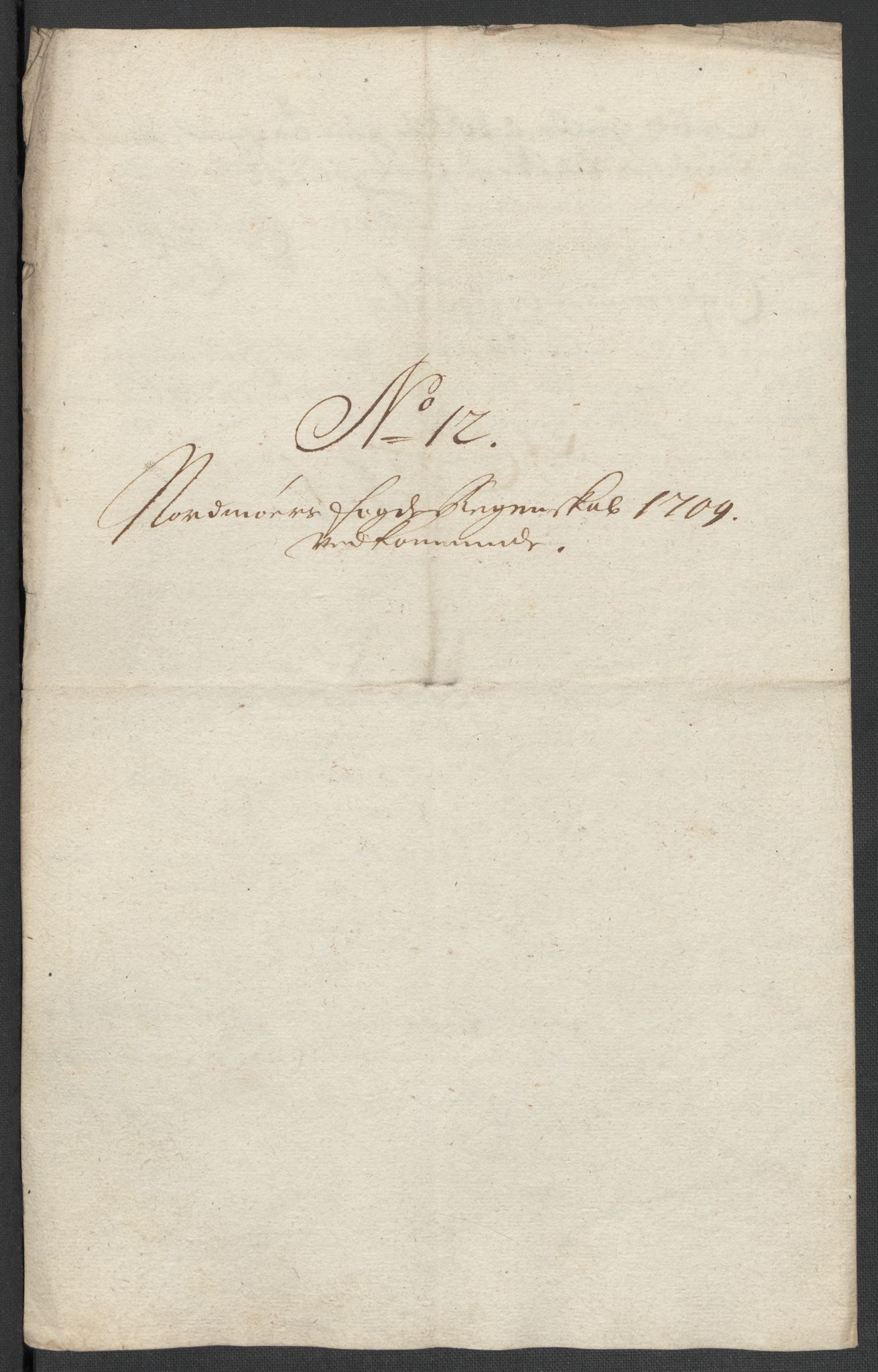 Rentekammeret inntil 1814, Reviderte regnskaper, Fogderegnskap, RA/EA-4092/R56/L3744: Fogderegnskap Nordmøre, 1709-1710, s. 123