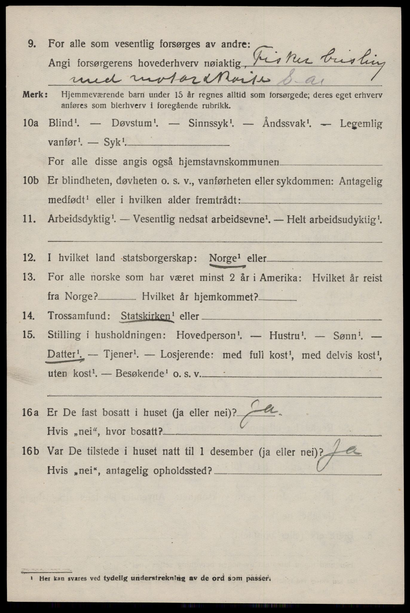 SAST, Folketelling 1920 for 1128 Høle herred, 1920, s. 2382