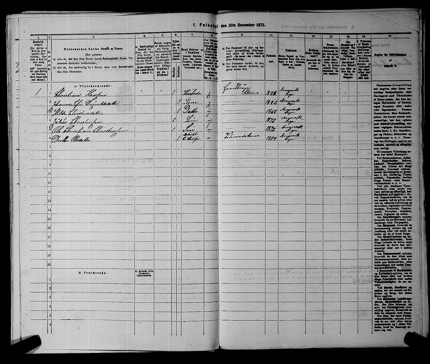 RA, Folketelling 1875 for 0118P Aremark prestegjeld, 1875, s. 162