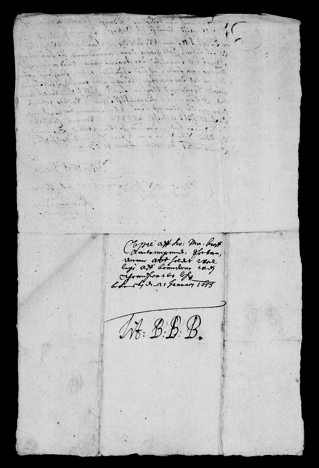 Rentekammeret inntil 1814, Reviderte regnskaper, Lensregnskaper, AV/RA-EA-5023/R/Rb/Rbw/L0114: Trondheim len, 1653-1654