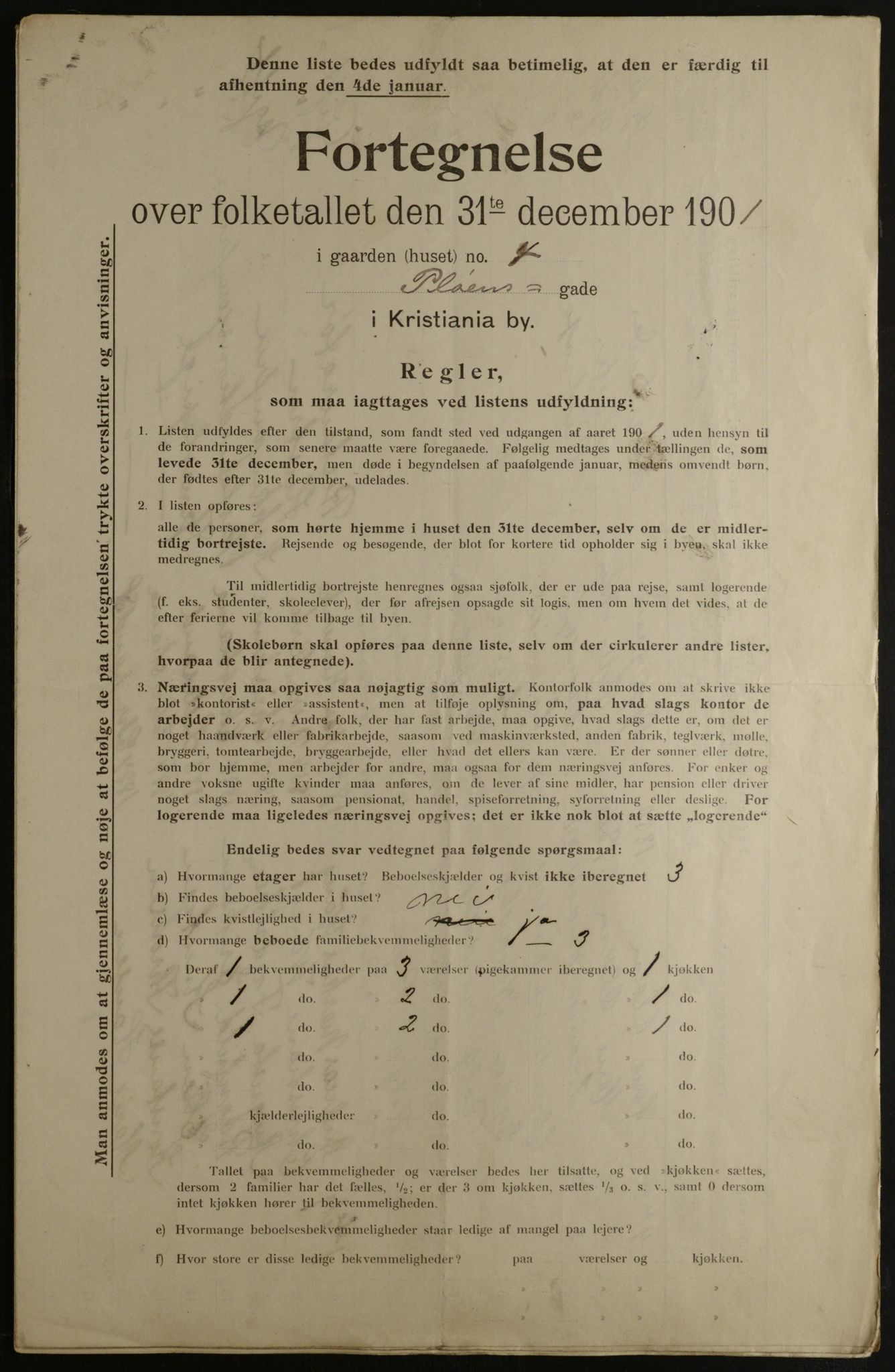 OBA, Kommunal folketelling 31.12.1901 for Kristiania kjøpstad, 1901, s. 12421