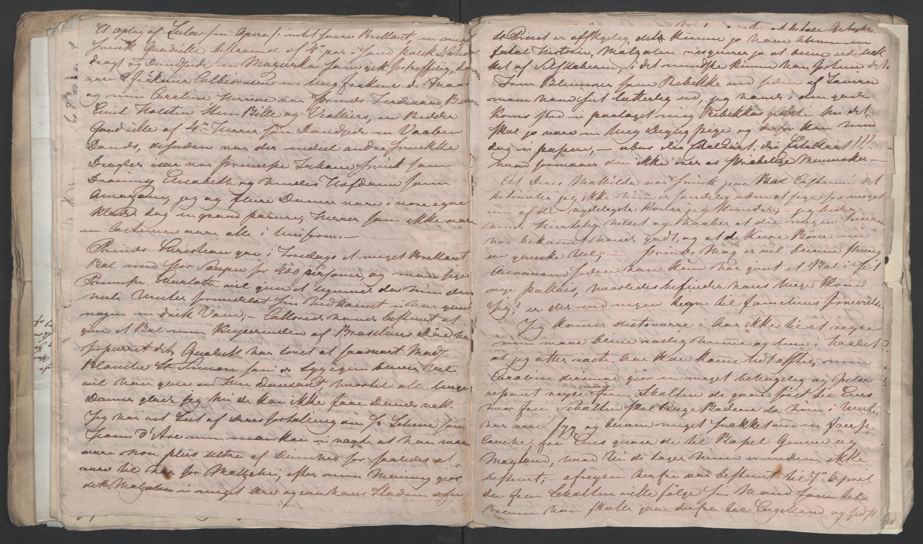 Faye, Andreas, AV/RA-PA-0015/F/Fh/L0027/0001: -- / Breve fra fru Emilie Bülow til Irgens-Bergh angaaende dagens begivenheder ved det danske hof 1825-1827, s. 67