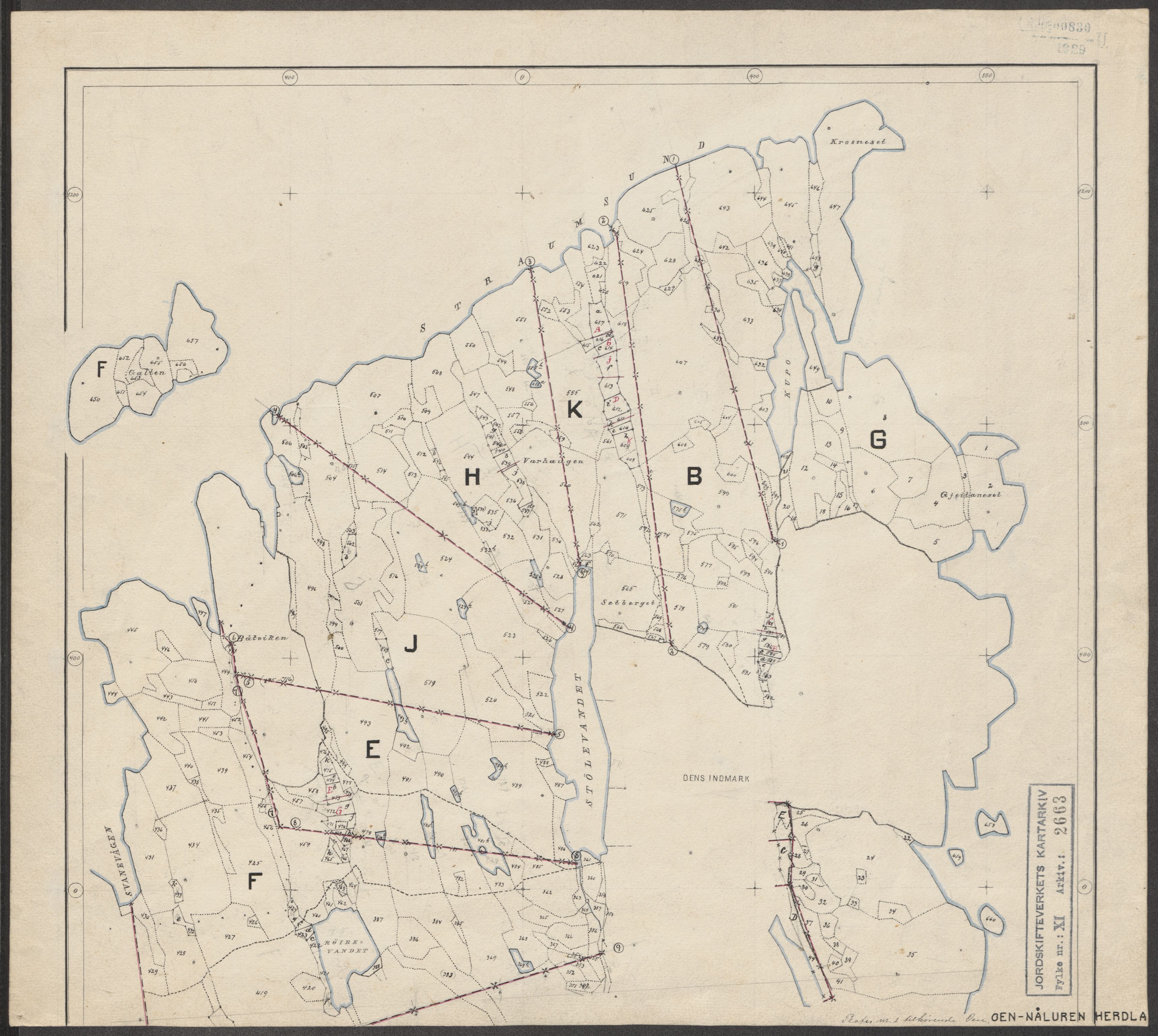 Jordskifteverkets kartarkiv, RA/S-3929/T, 1859-1988, s. 2992