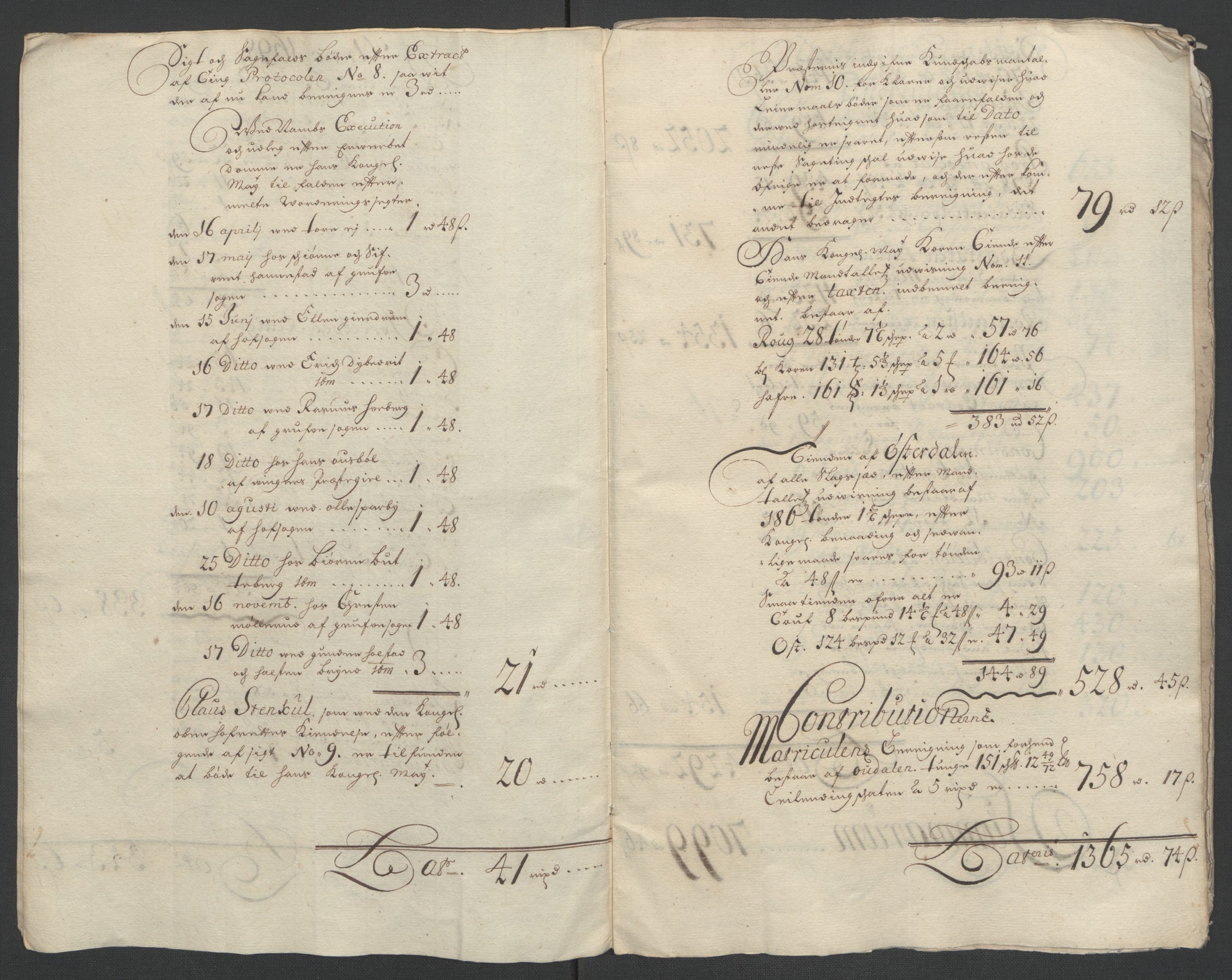 Rentekammeret inntil 1814, Reviderte regnskaper, Fogderegnskap, AV/RA-EA-4092/R13/L0836: Fogderegnskap Solør, Odal og Østerdal, 1698, s. 6