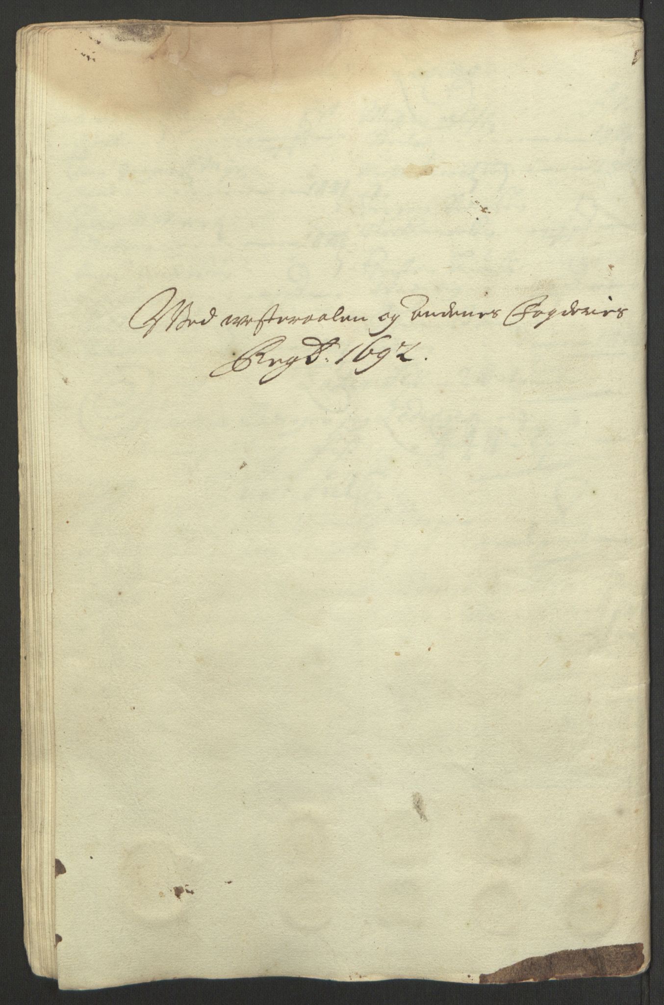 Rentekammeret inntil 1814, Reviderte regnskaper, Fogderegnskap, AV/RA-EA-4092/R67/L4676: Fogderegnskap Vesterålen, Andenes og Lofoten, 1691-1693, s. 166