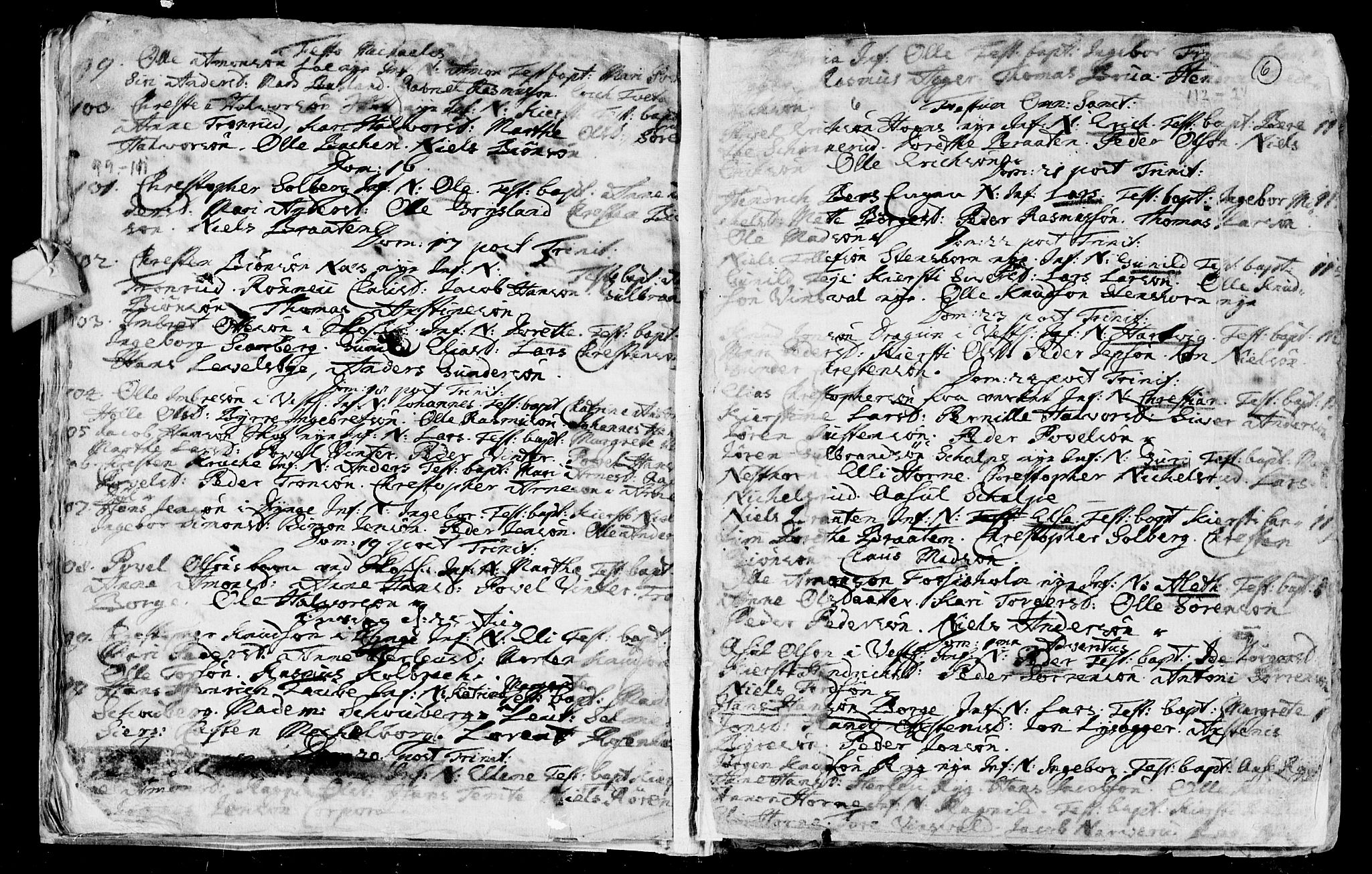 Eiker kirkebøker, SAKO/A-4/F/Fa/L0003: Ministerialbok nr. I 3, 1724-1753, s. 6