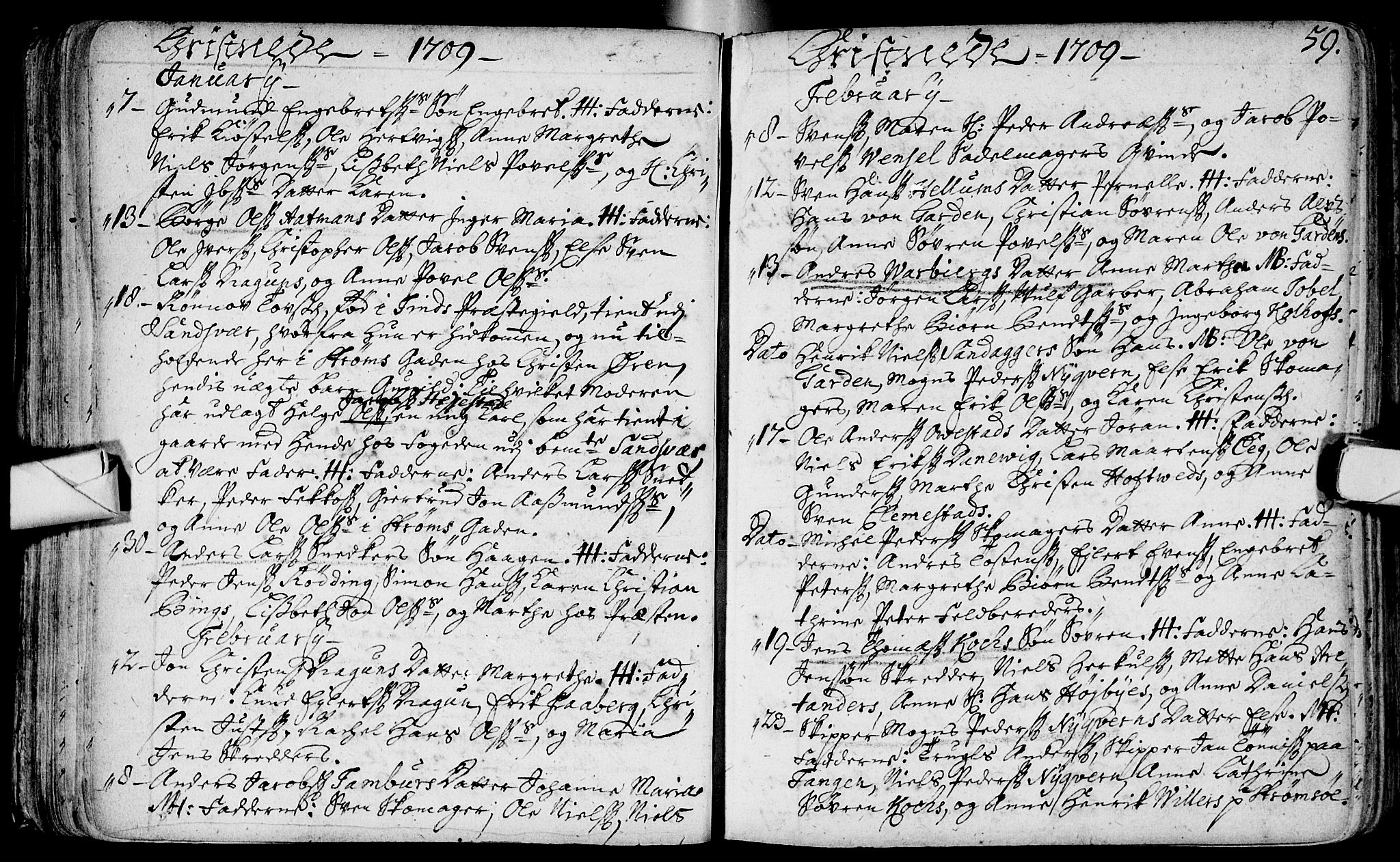 Bragernes kirkebøker, SAKO/A-6/F/Fa/L0003: Ministerialbok nr. I 3, 1706-1734, s. 59