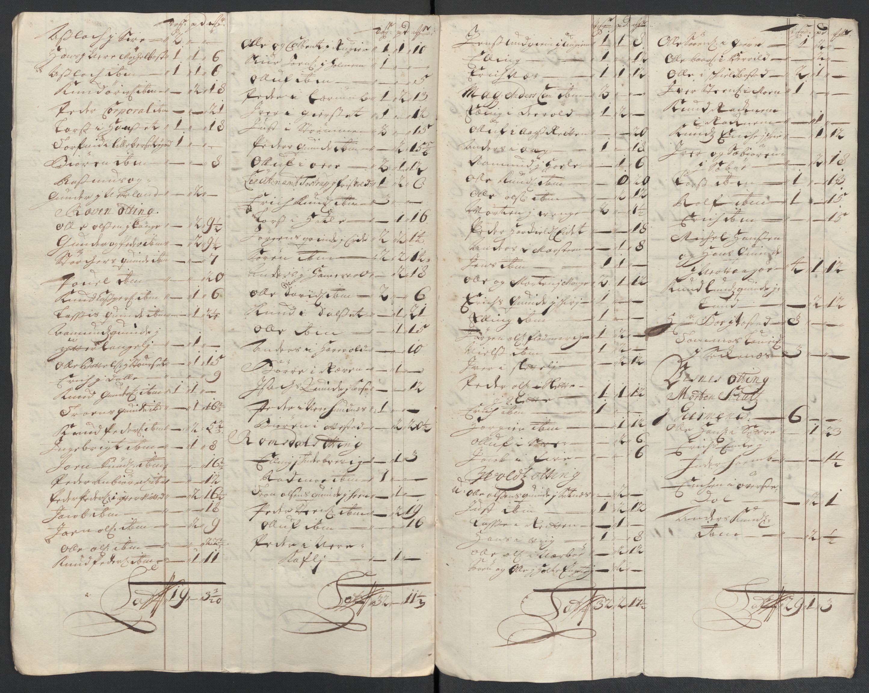 Rentekammeret inntil 1814, Reviderte regnskaper, Fogderegnskap, RA/EA-4092/R55/L3656: Fogderegnskap Romsdal, 1703-1705, s. 498