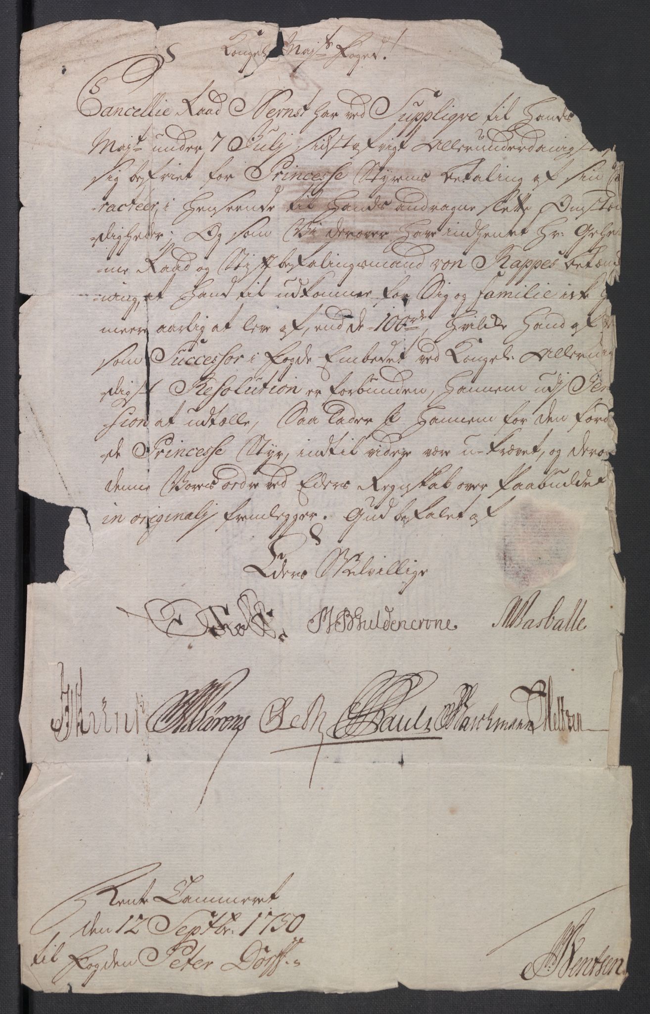 Rentekammeret inntil 1814, Reviderte regnskaper, Fogderegnskap, AV/RA-EA-4092/R18/L1348: Fogderegnskap Hadeland, Toten og Valdres, 1750-1751, s. 311