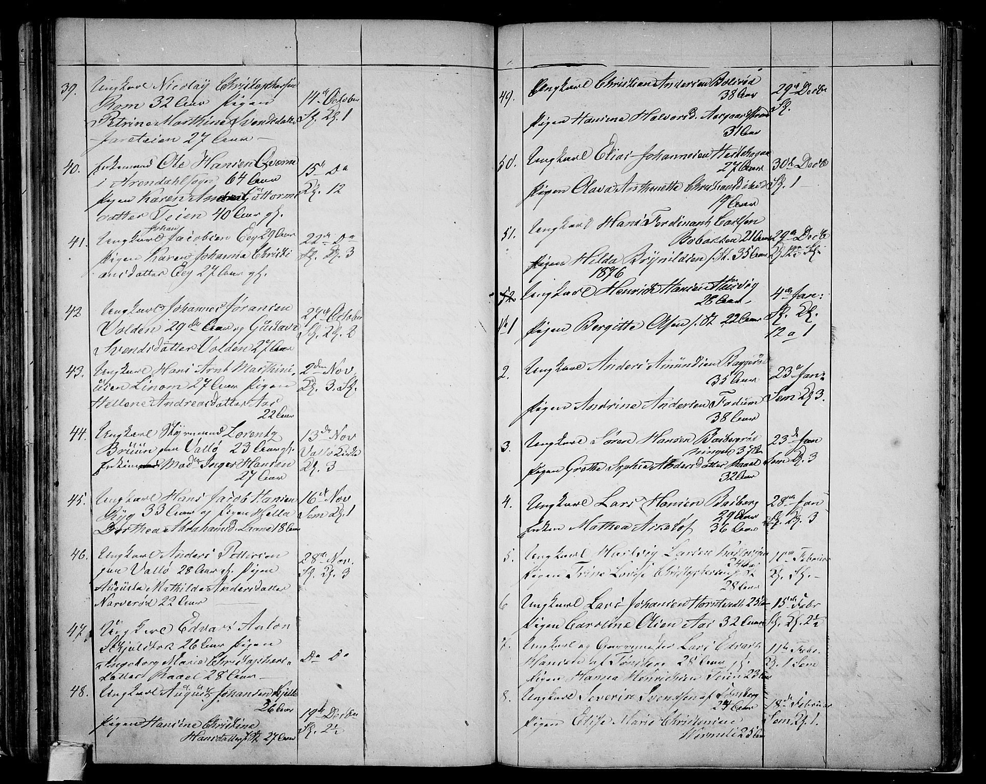 Sem kirkebøker, AV/SAKO-A-5/G/Ga/L0004: Klokkerbok nr. I 4, 1855-1877