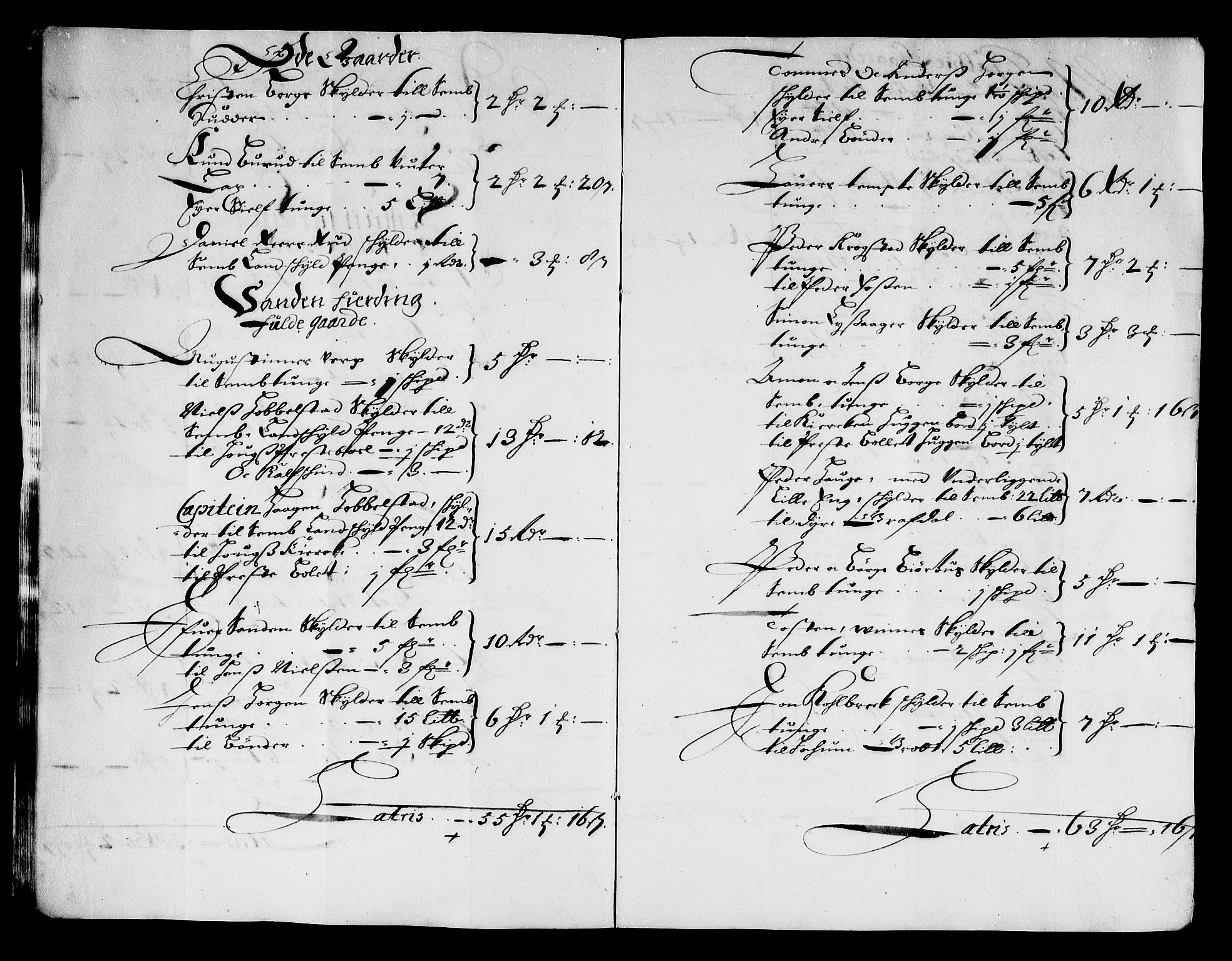 Rentekammeret inntil 1814, Reviderte regnskaper, Stiftamtstueregnskaper, Landkommissariatet på Akershus og Akershus stiftamt, AV/RA-EA-5869/R/Rb/L0129: Akershus stiftamt, 1677