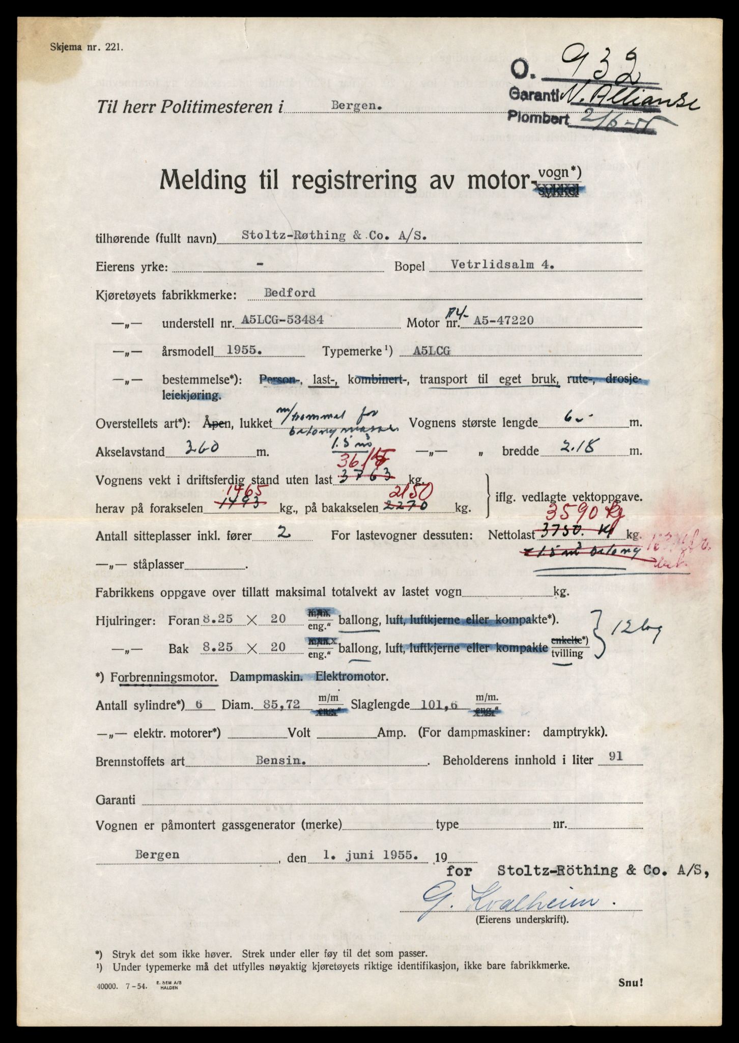 Møre og Romsdal vegkontor - Ålesund trafikkstasjon, AV/SAT-A-4099/F/Fe/L0035: Registreringskort for kjøretøy T 12653 - T 12829, 1927-1998, s. 2346