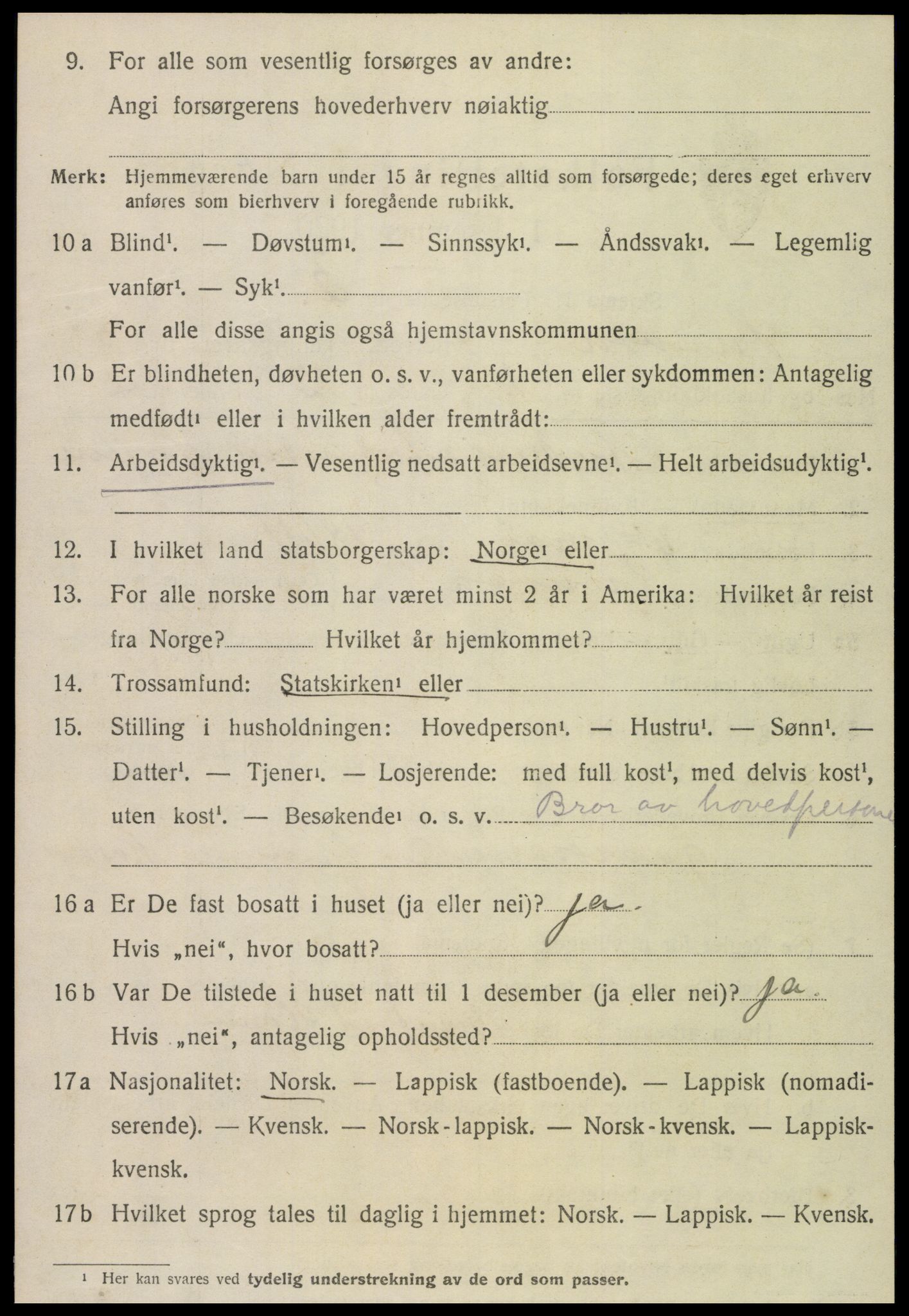 SAT, Folketelling 1920 for 1736 Snåsa herred, 1920, s. 1537