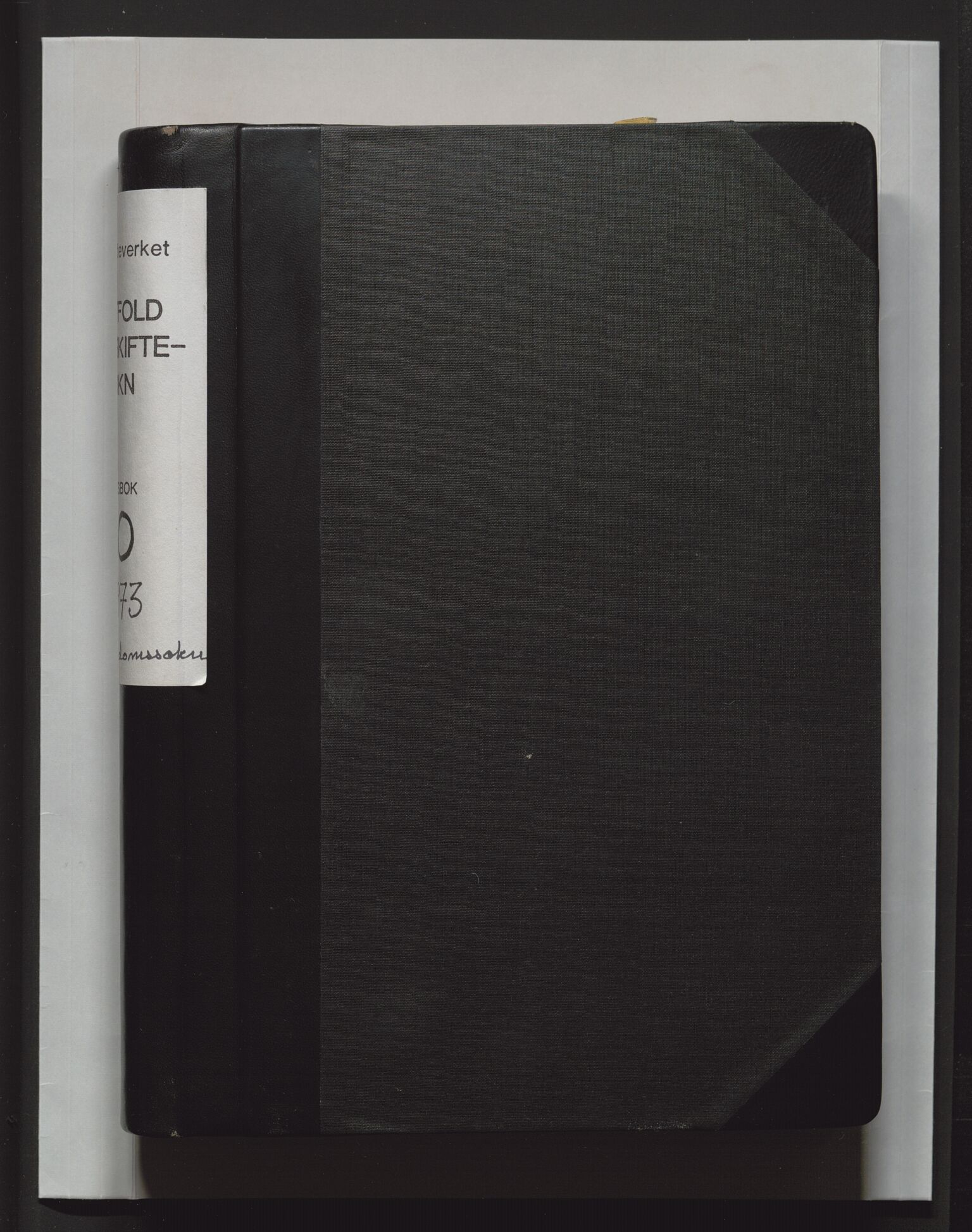 Vestfold jordskifterett, AV/SAKO-A-1152/F/Fa/L0060: Rettsbok, 1973