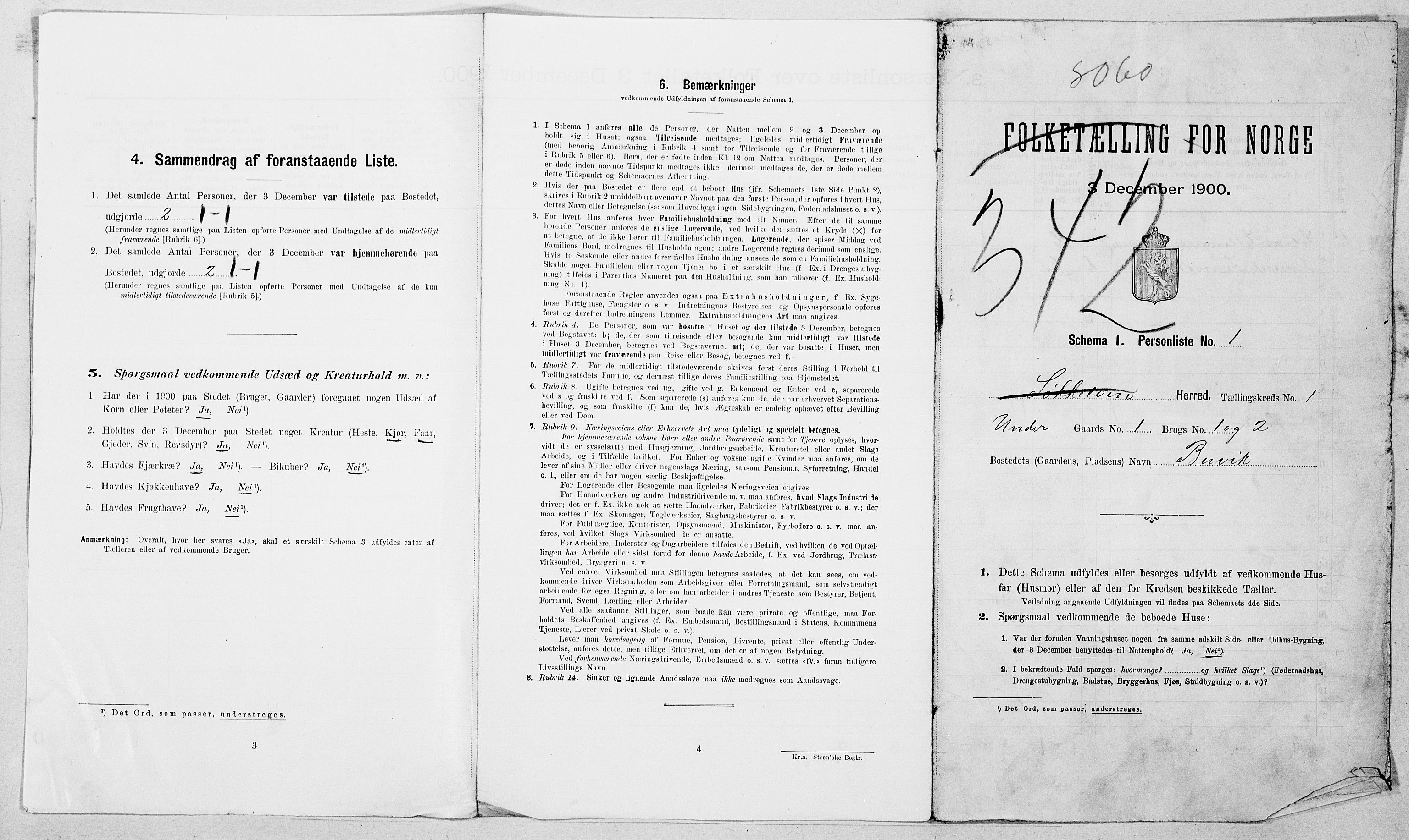 SAT, Folketelling 1900 for 1528 Sykkylven herred, 1900, s. 60
